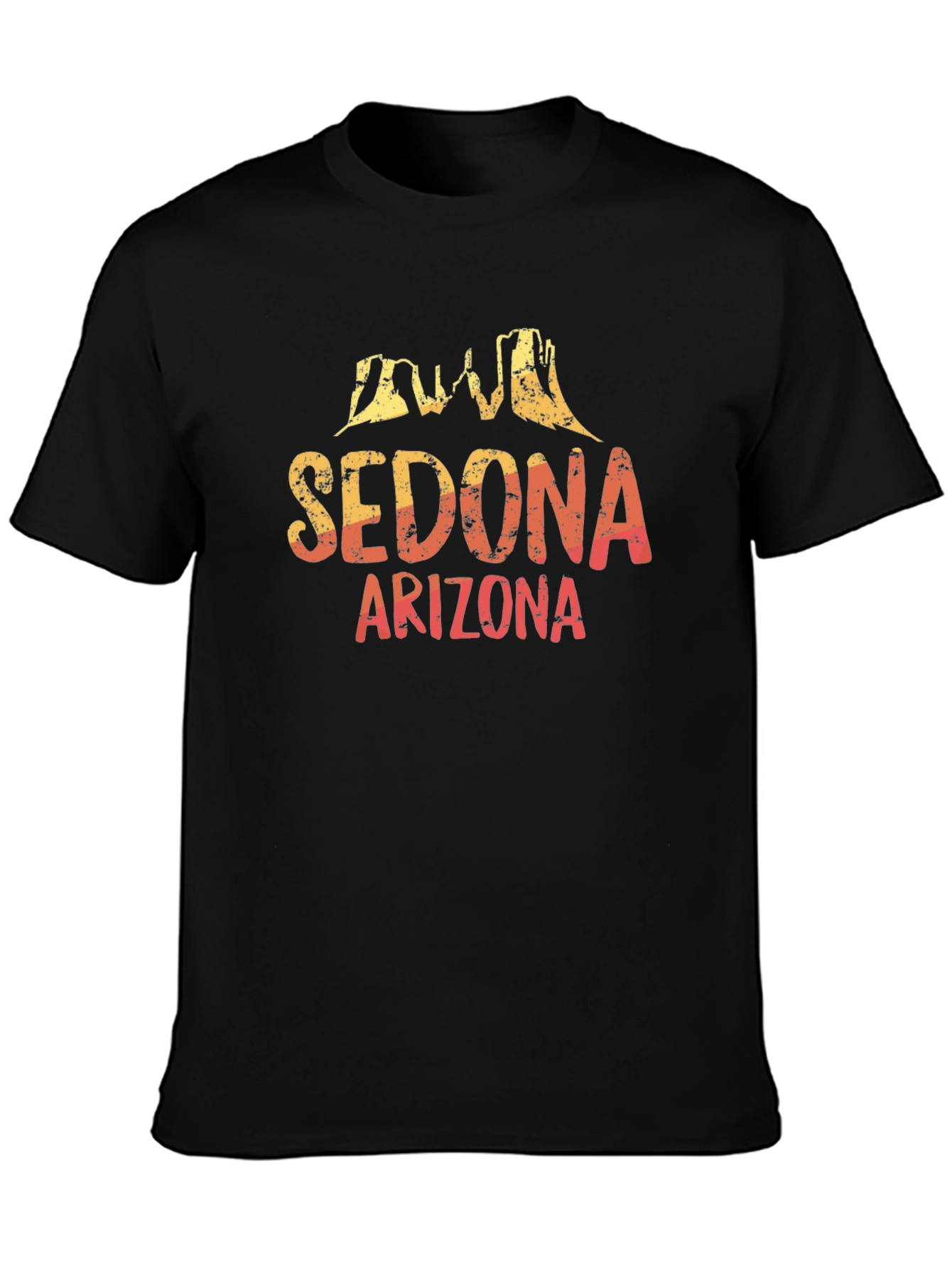 Sedona Arizona Black Graphic Tee