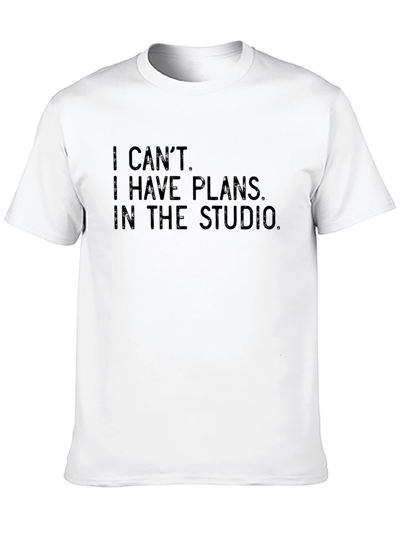 Studio Plans Graphic Tee - Soft Black T-Shirt