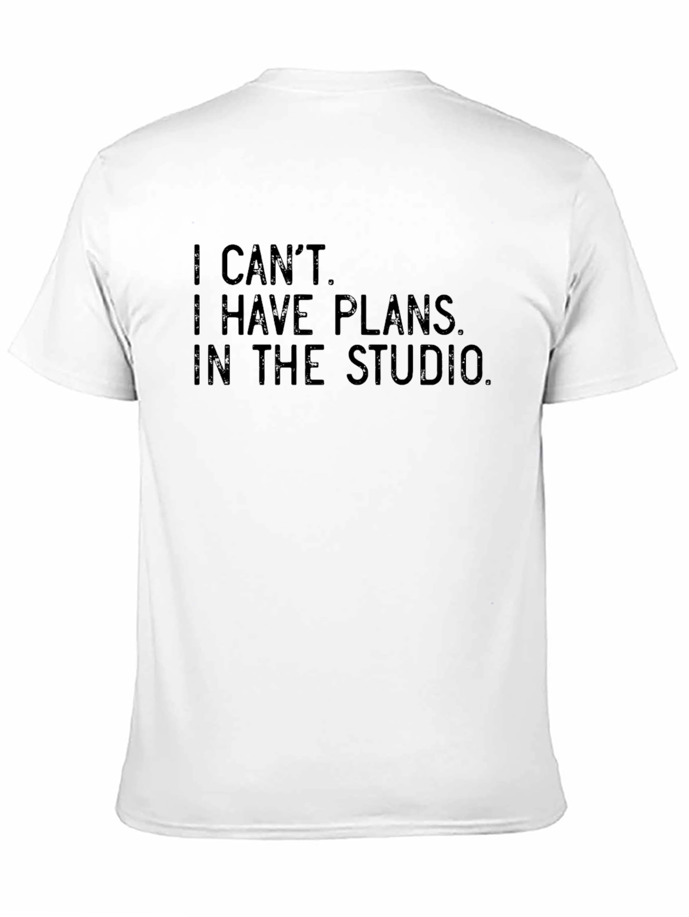 Studio Plans Graphic Tee - Soft Black T-Shirt