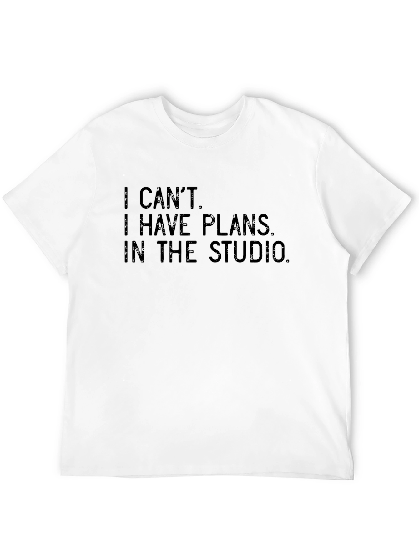 Studio Plans Graphic Tee - Soft Black T-Shirt