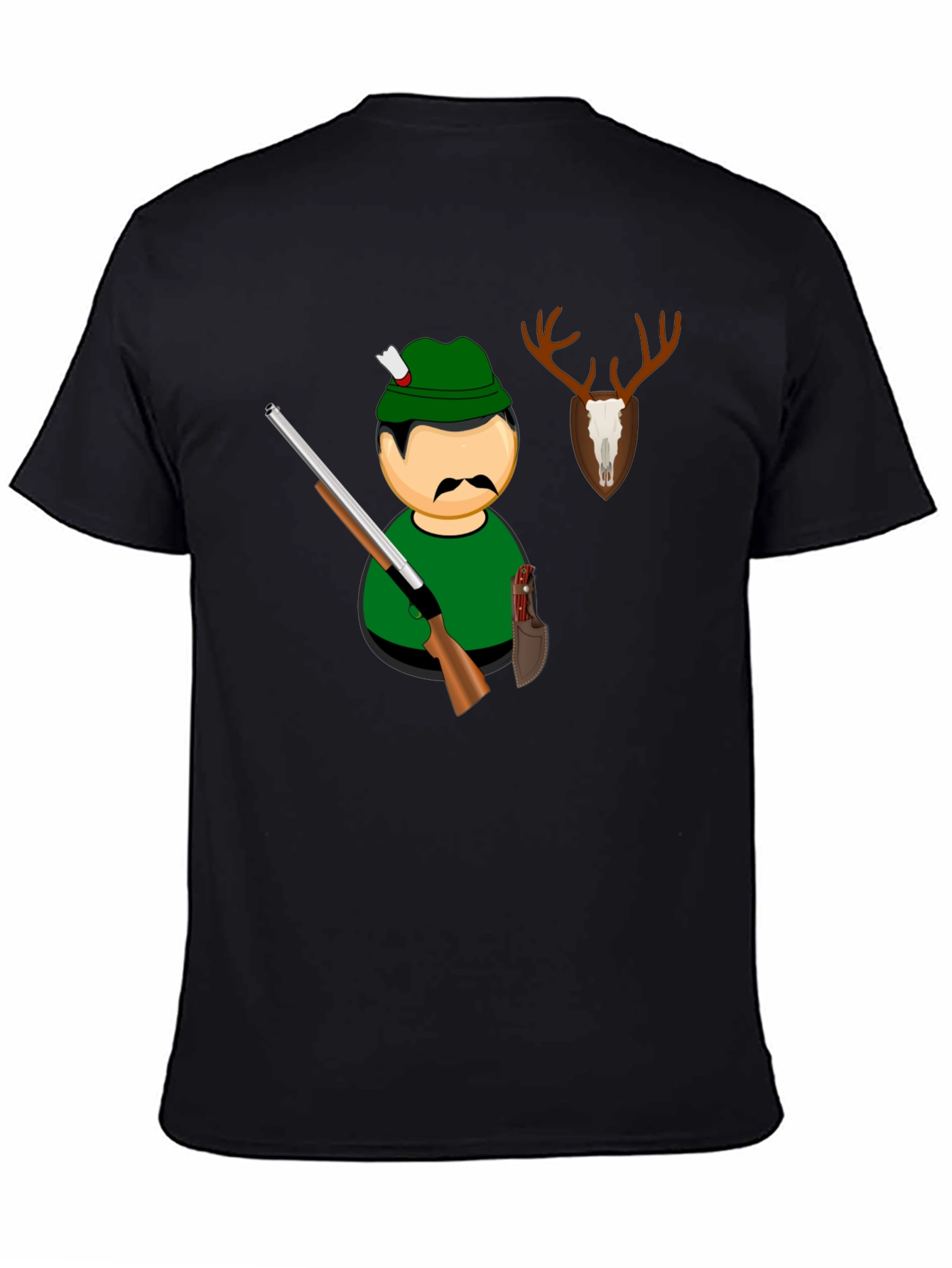 Hunter Graphic Tee - Novelty Design T-Shirt