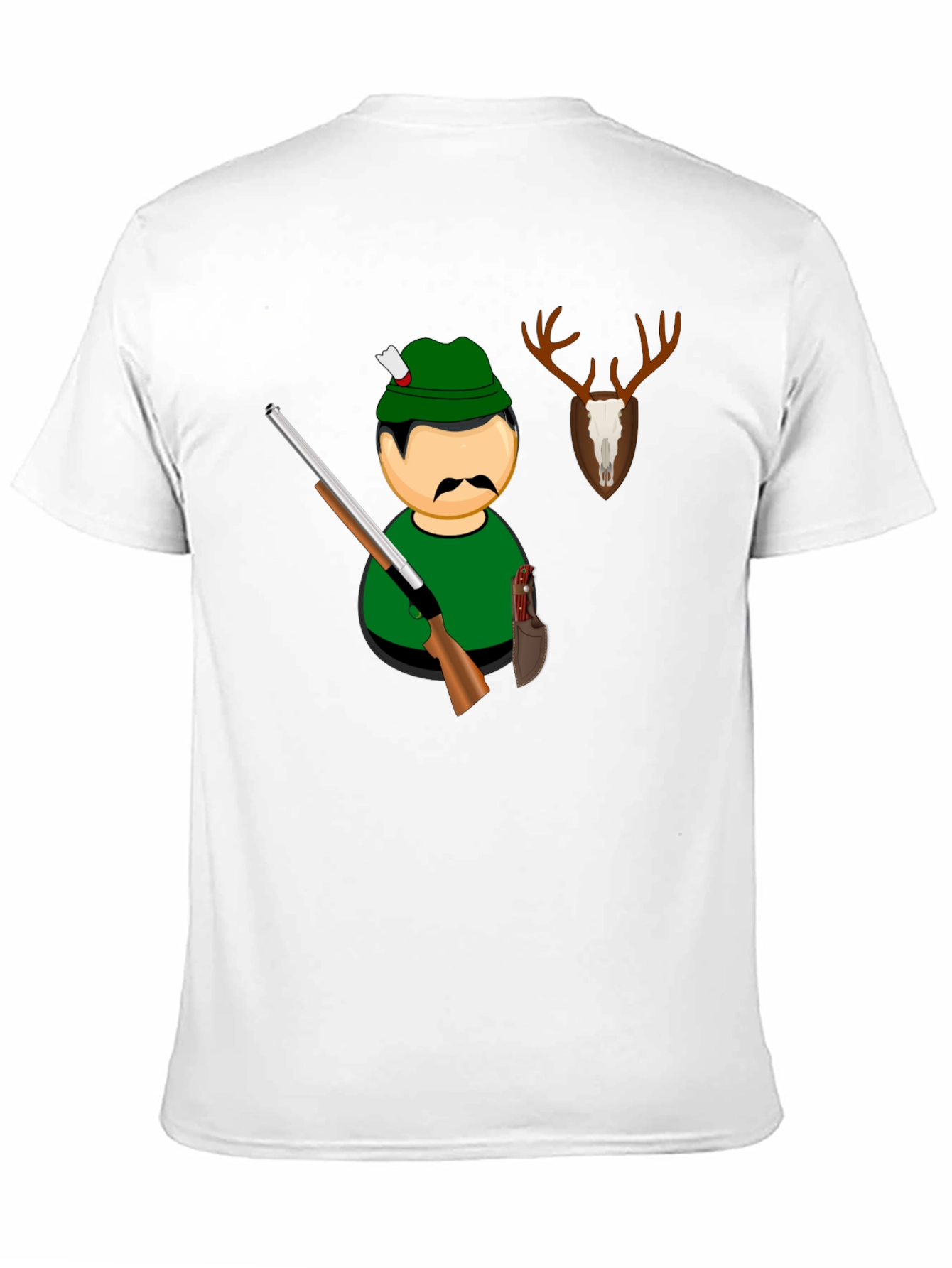 Hunter Graphic Tee - Novelty Design T-Shirt