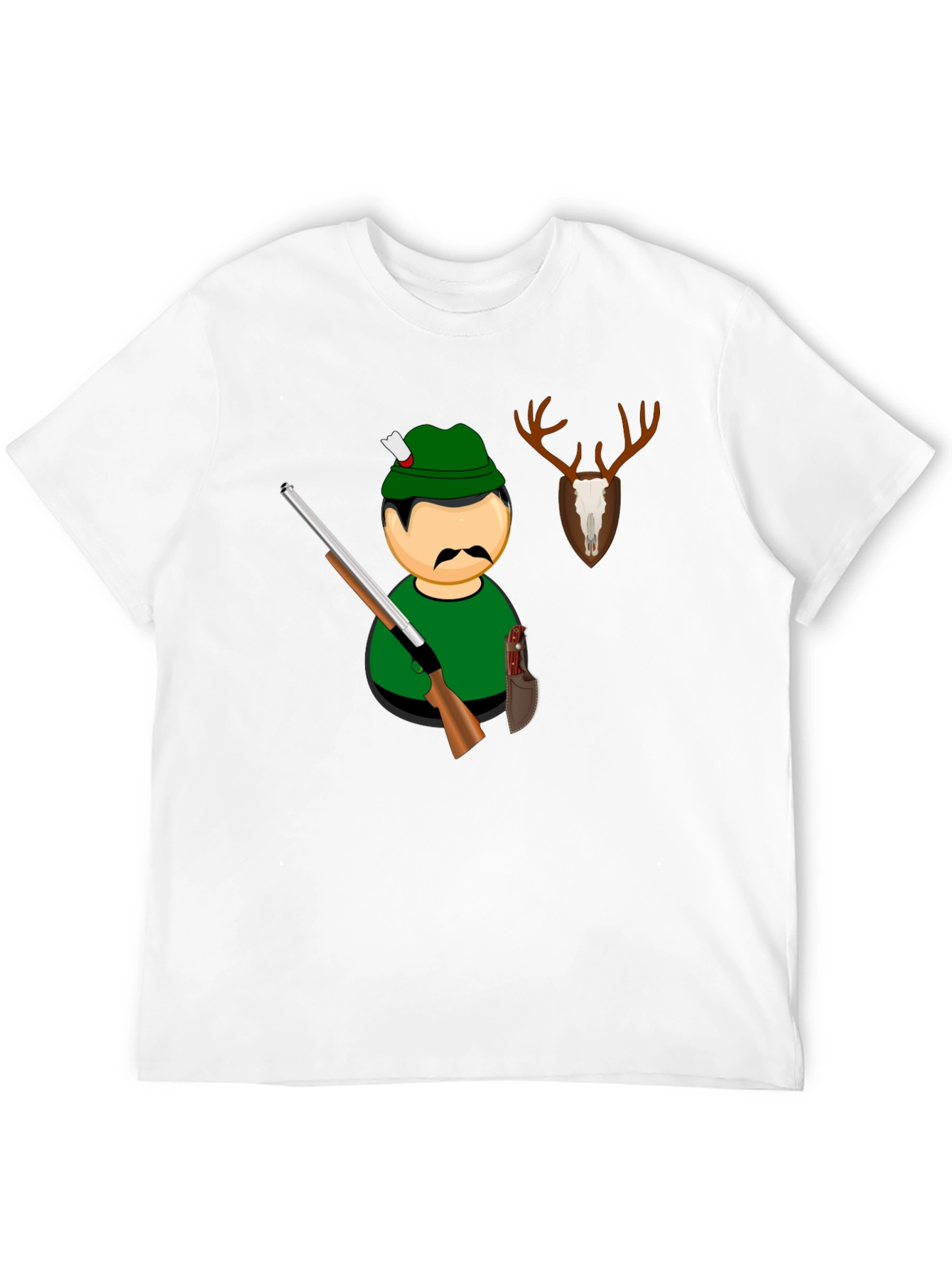 Hunter Graphic Tee - Novelty Design T-Shirt