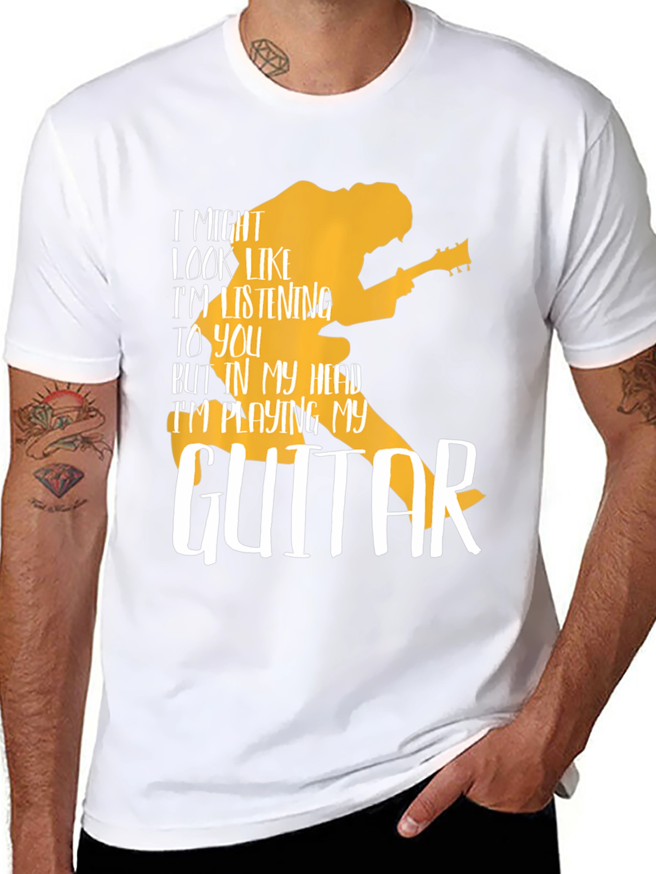 Guitar Player T-Shirt - Funny Musician Tee