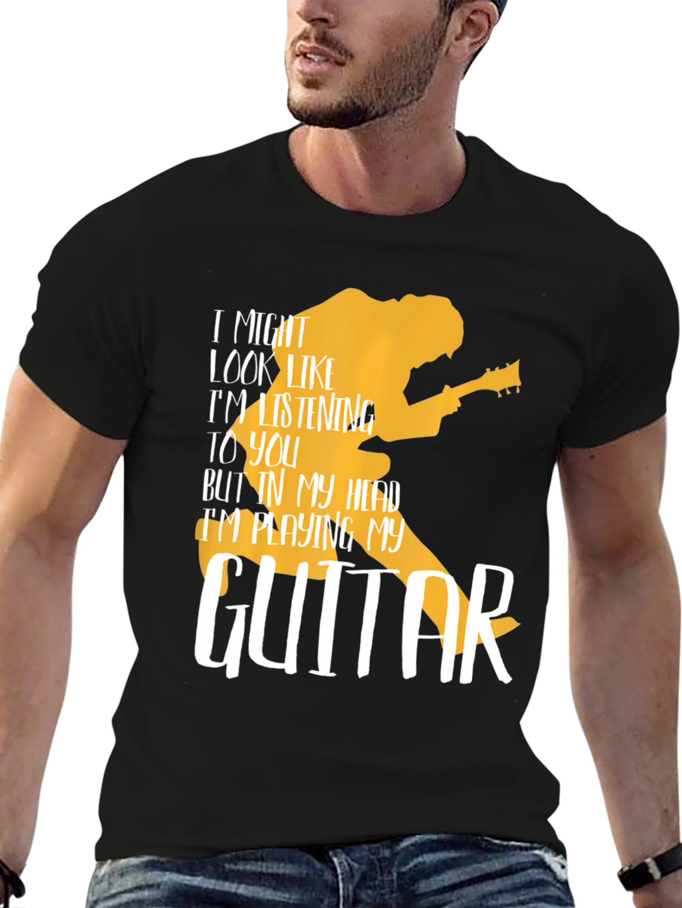 Guitar Player T-Shirt - Funny Musician Tee