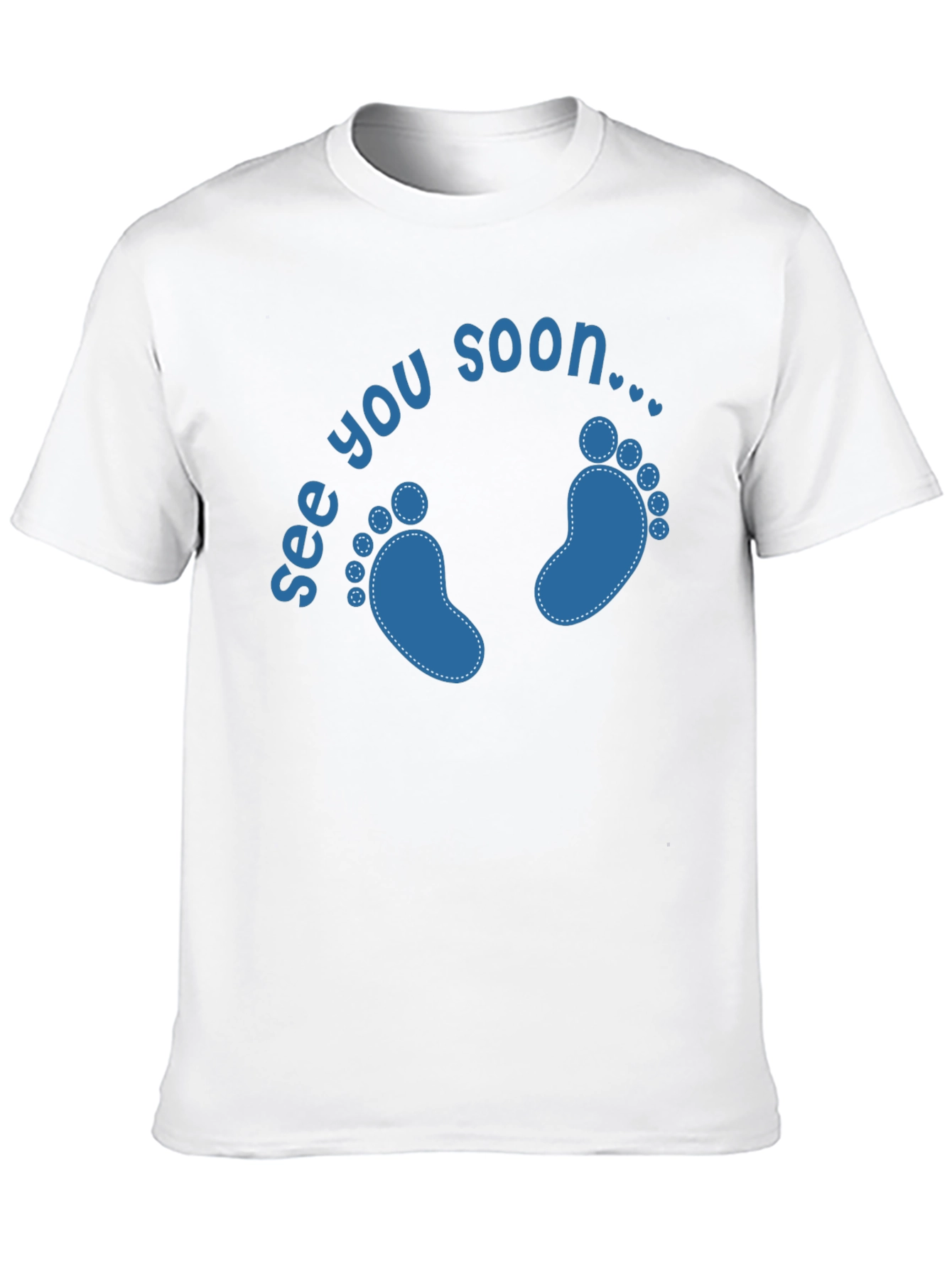 See You Soon Baby Feet T-Shirt - New Arrival
