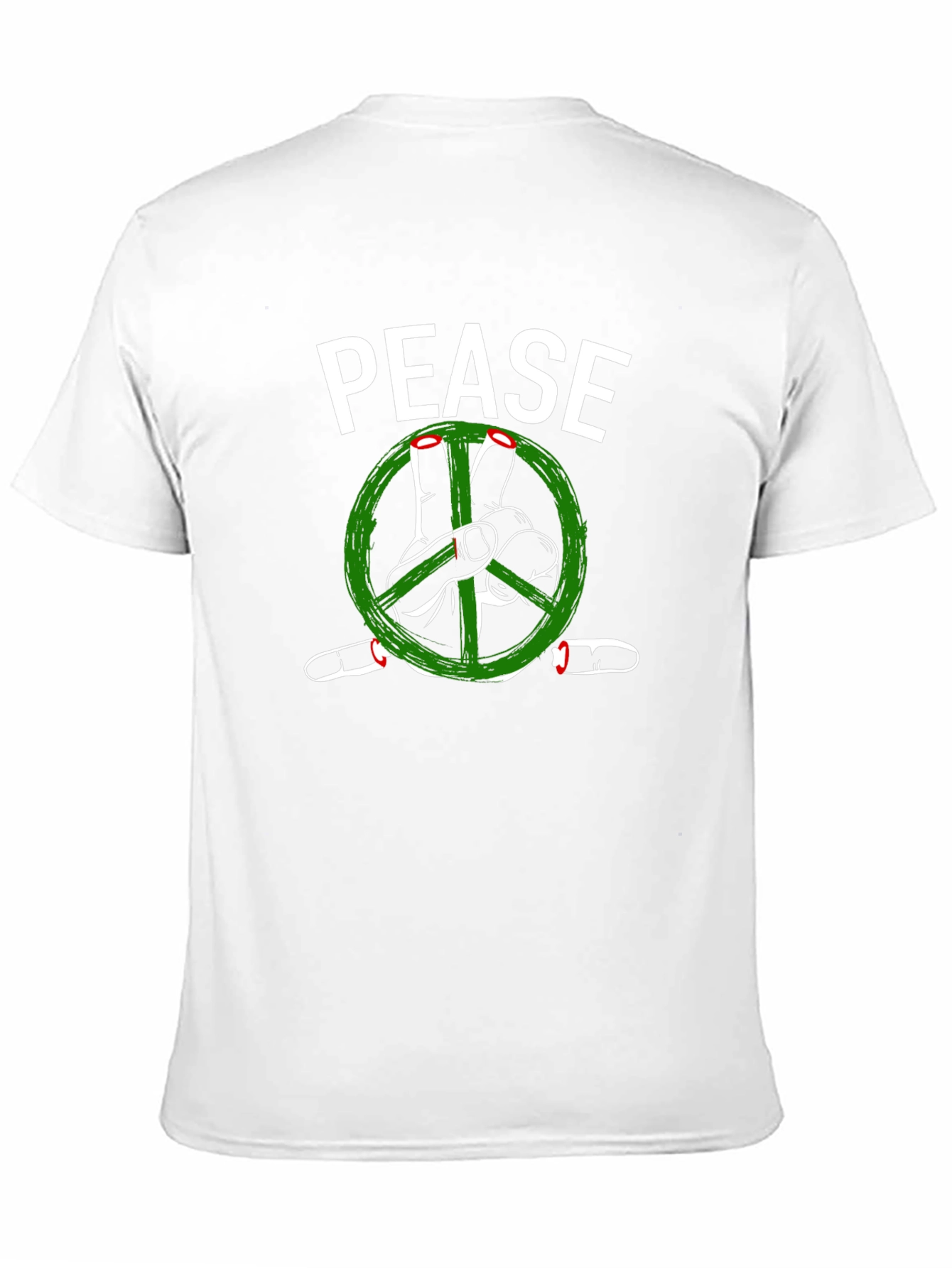 Pease Graphic T-Shirt - Peace Sign Tee