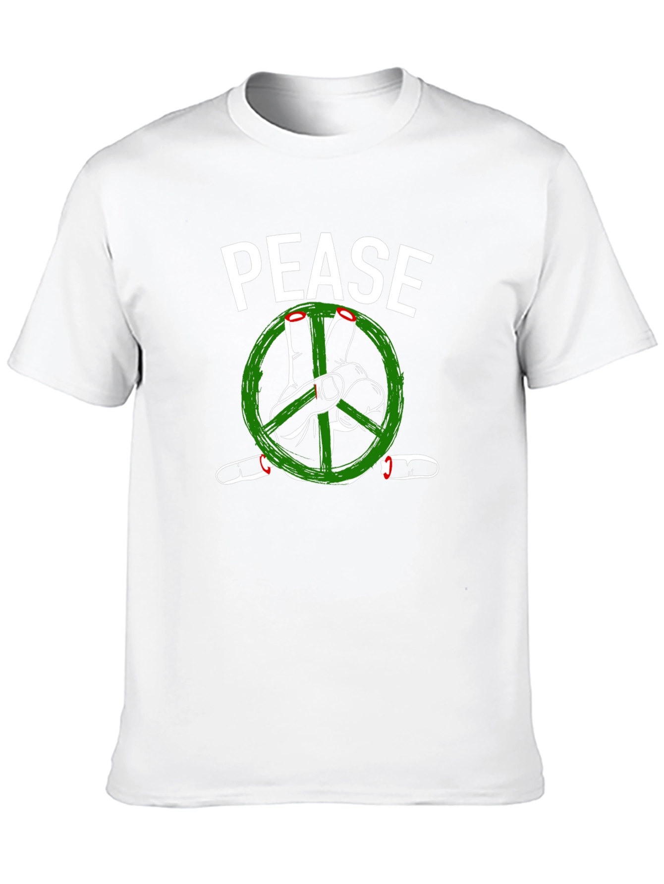 Pease Graphic T-Shirt - Peace Sign Tee