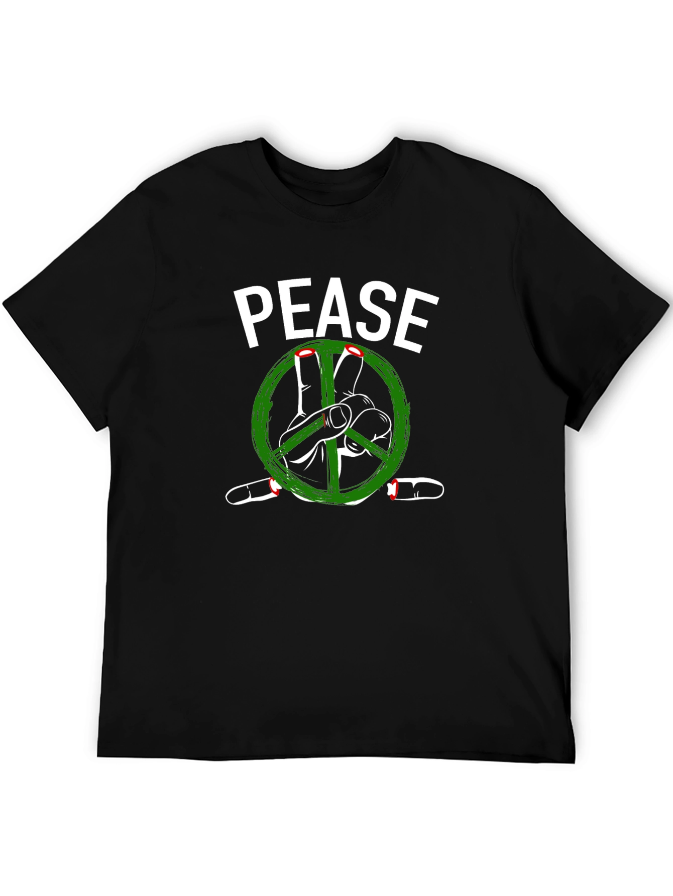 Pease Graphic T-Shirt - Peace Sign Tee