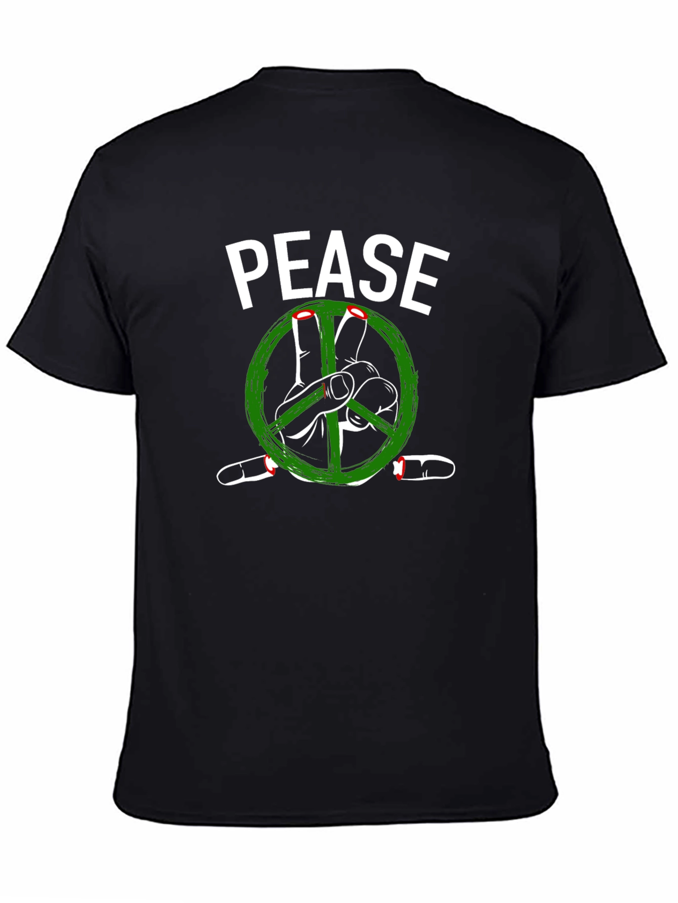 Pease Graphic T-Shirt - Peace Sign Tee