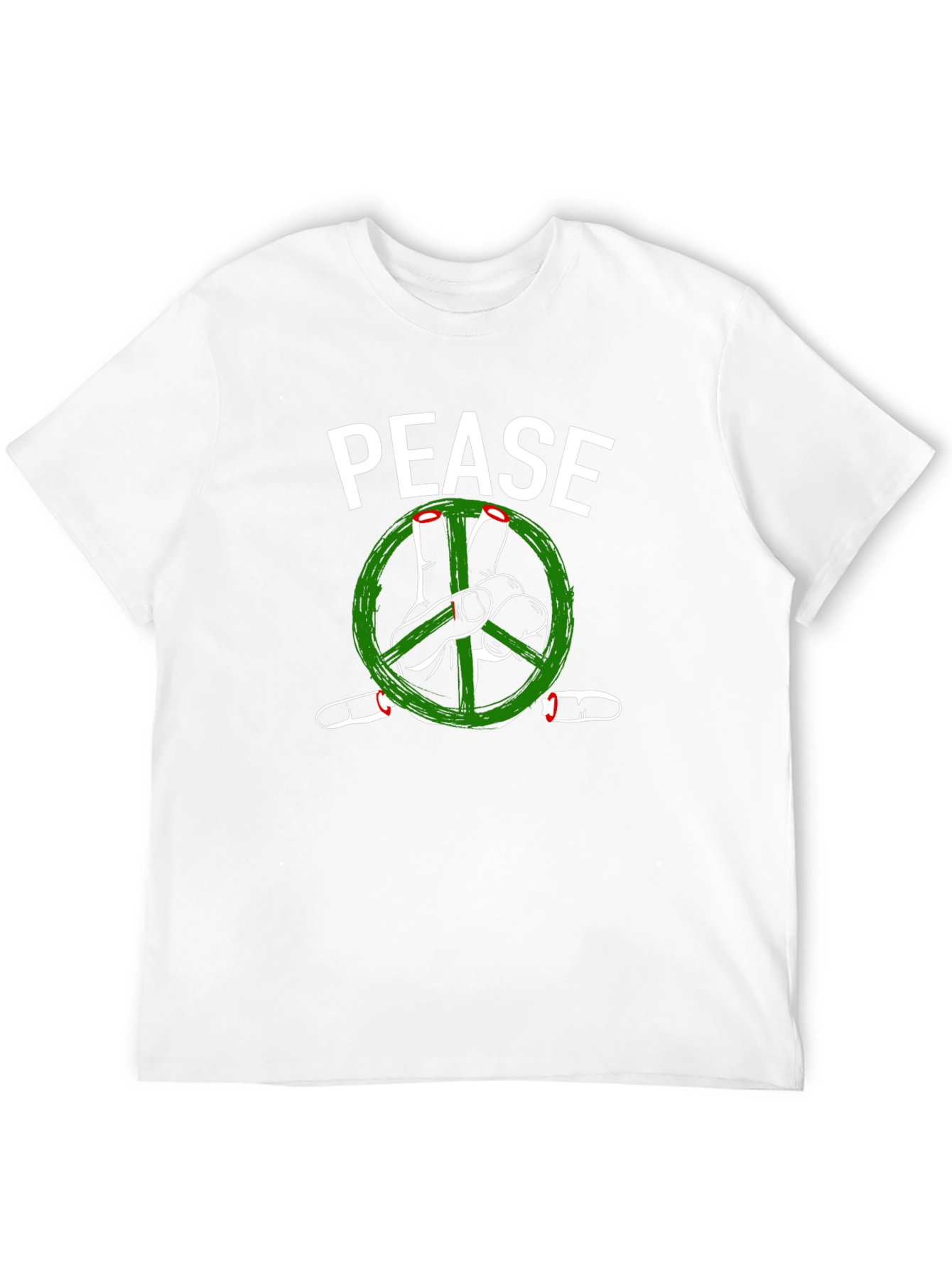 Pease Graphic T-Shirt - Peace Sign Tee