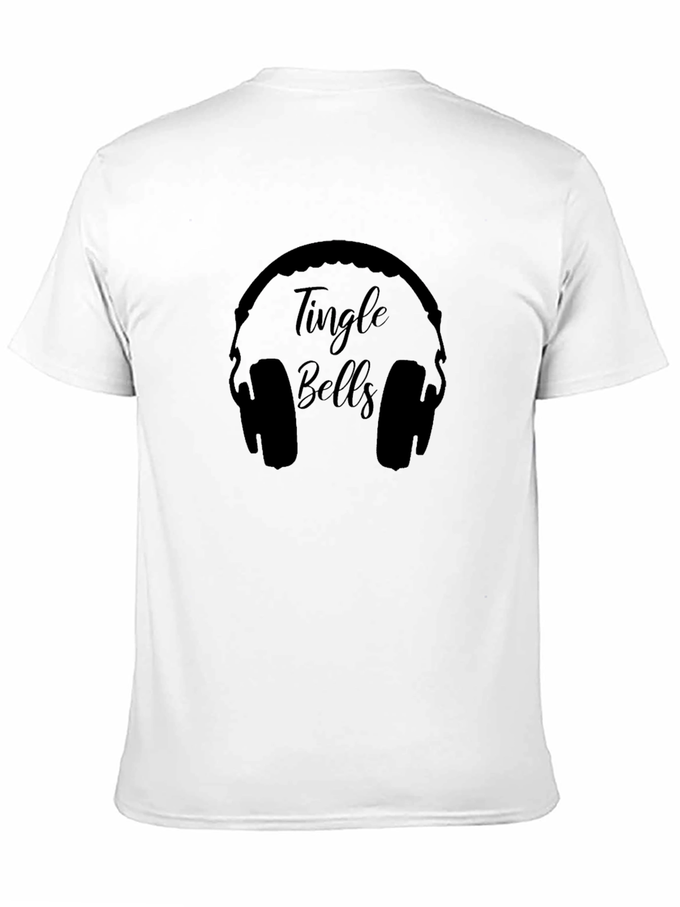 Tingle Bells Headphones Graphic Tee
