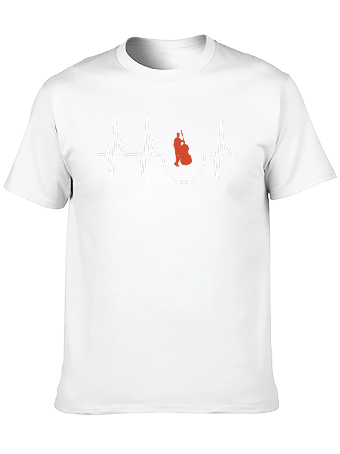 Bass Player Heartbeat T-Shirt