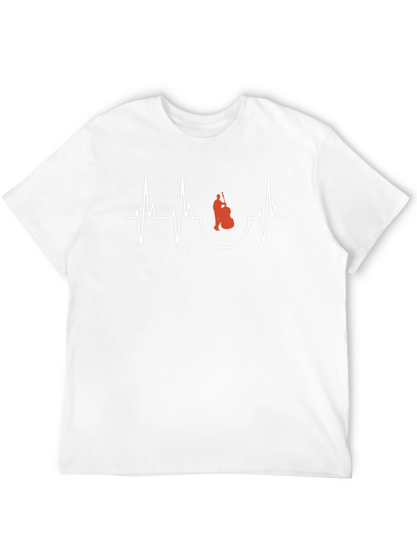 Bass Player Heartbeat T-Shirt