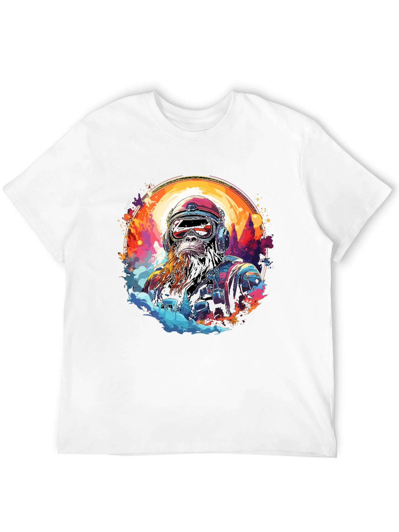 Retro Bigfoot Adventure Graphic Tee