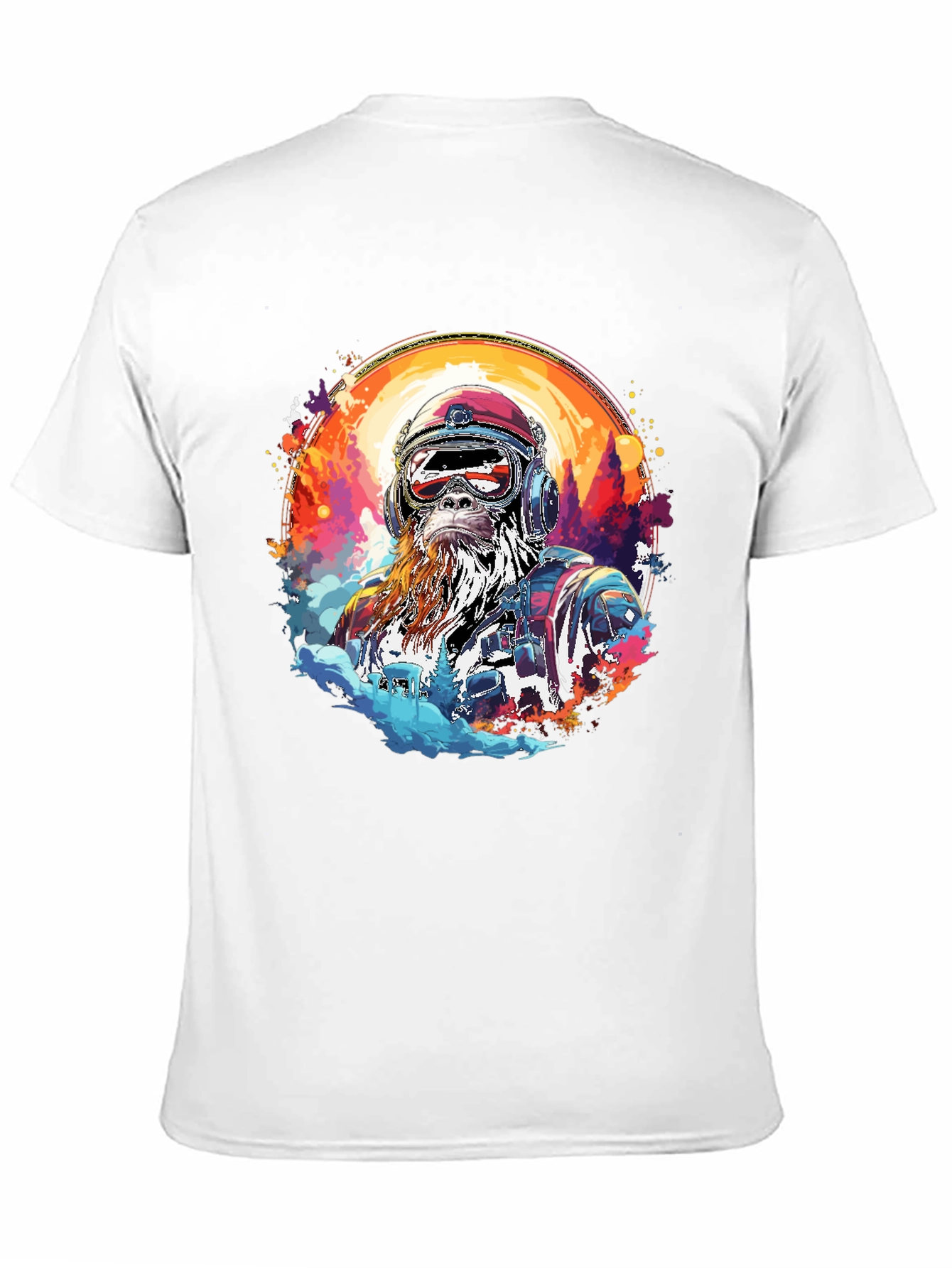 Retro Bigfoot Adventure Graphic Tee