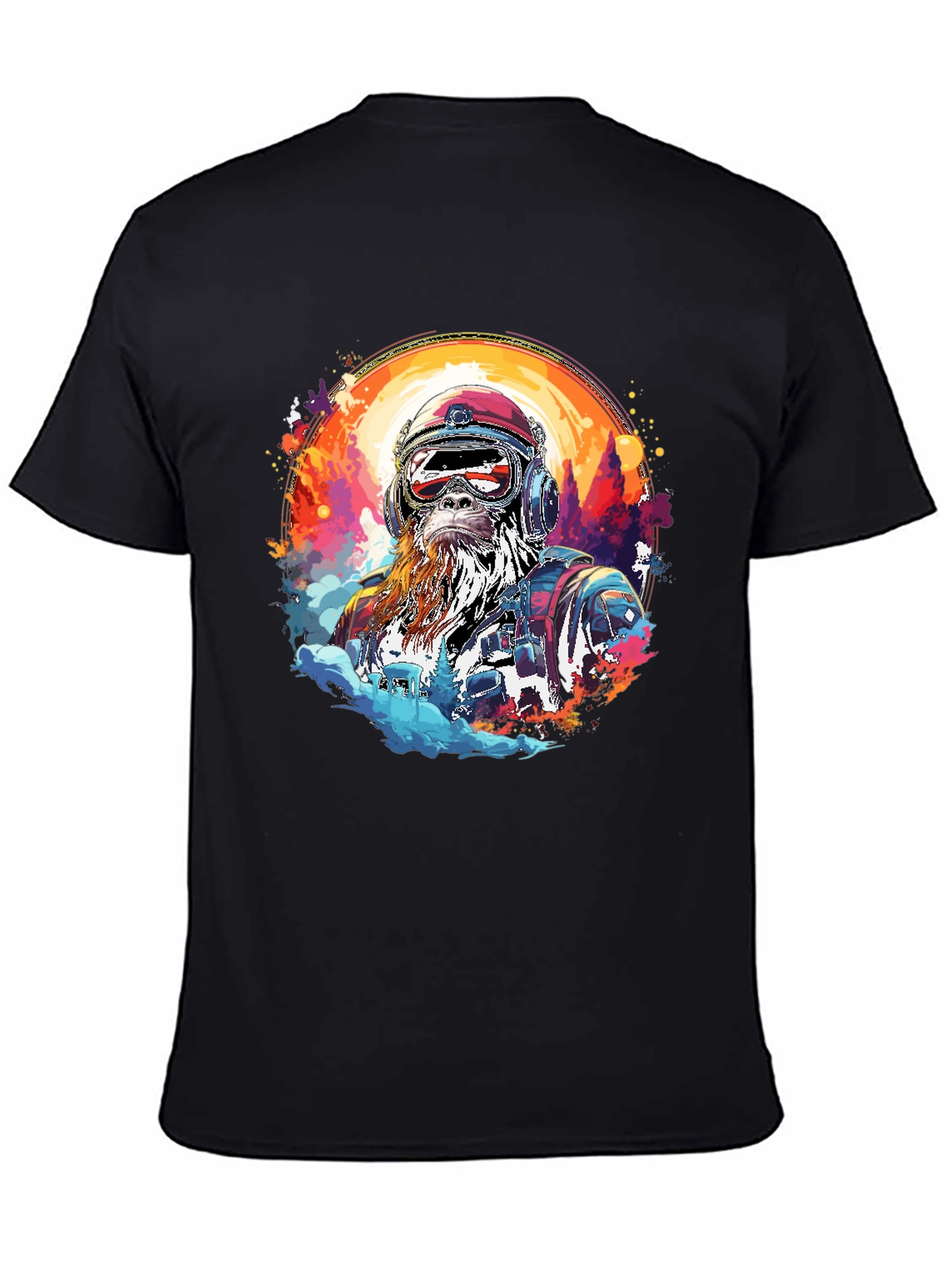 Retro Bigfoot Adventure Graphic Tee