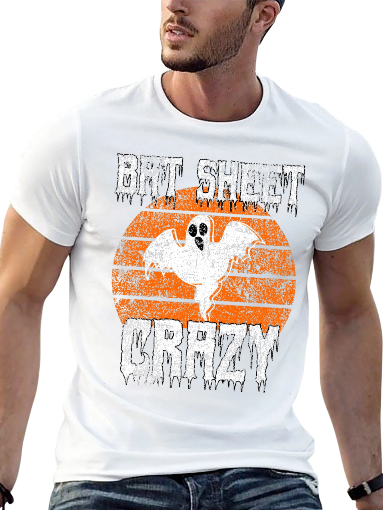 Bit Sheet Crazy Graphic T-Shirt