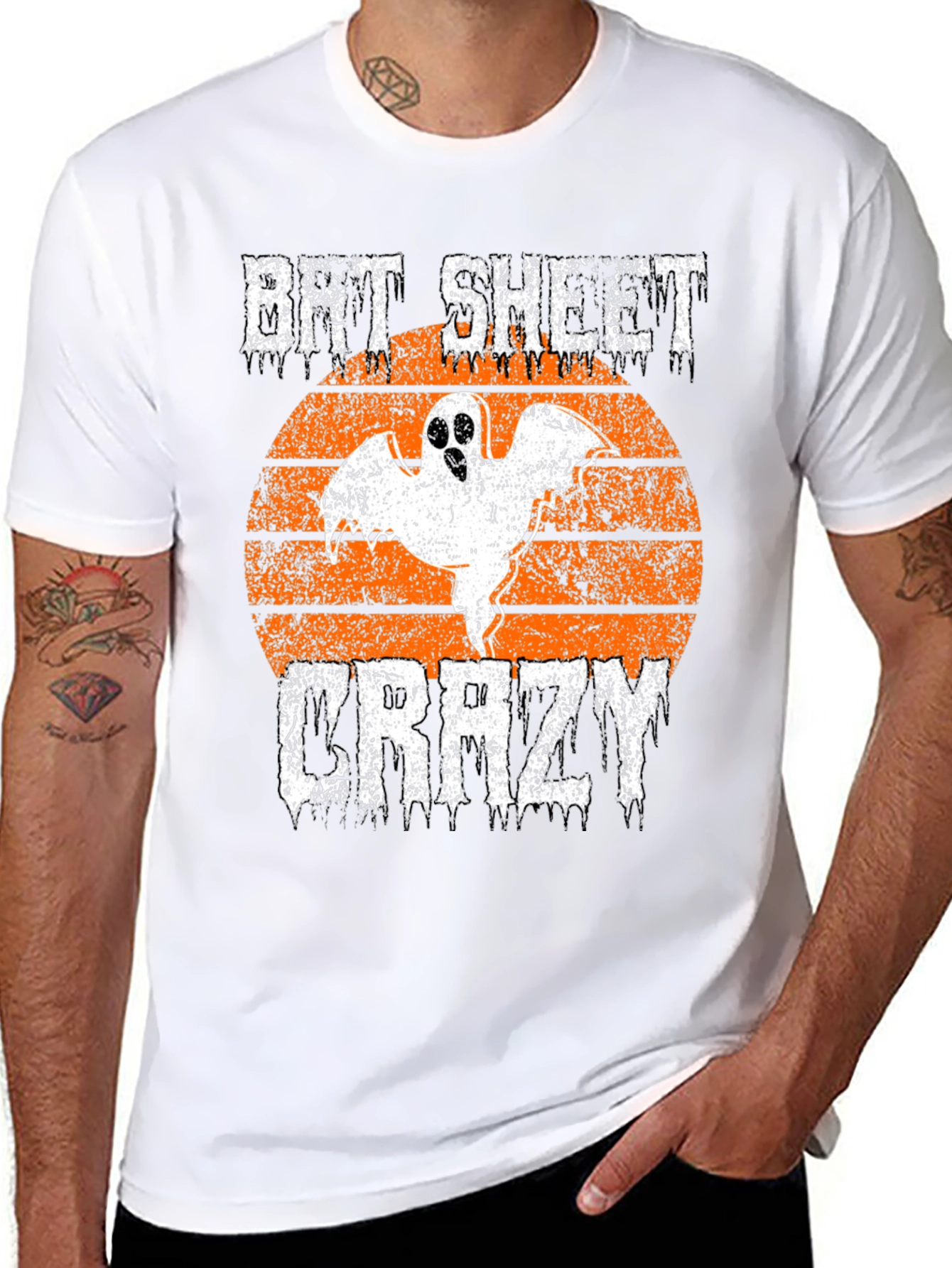 Bit Sheet Crazy Graphic T-Shirt