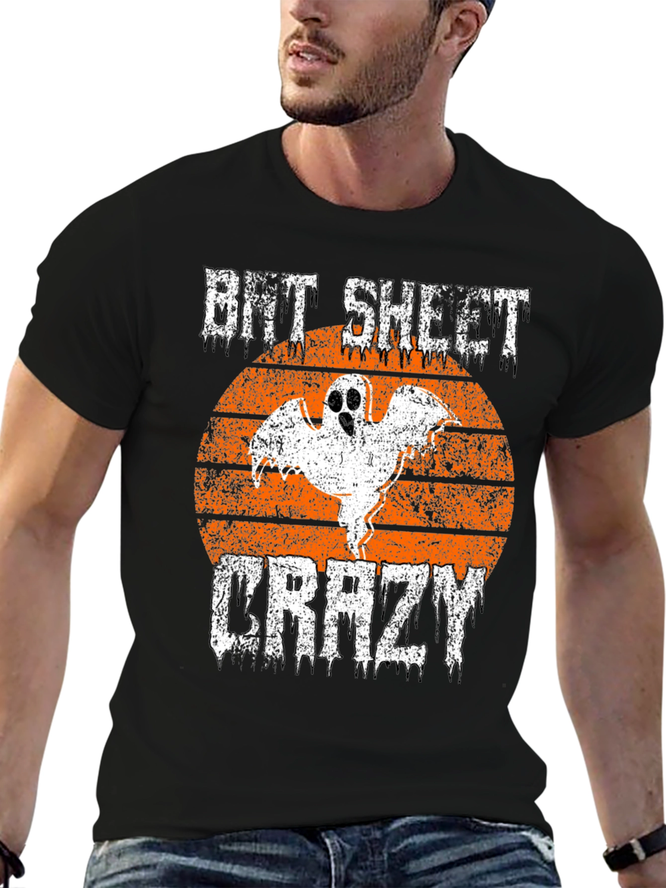 Bit Sheet Crazy Graphic T-Shirt