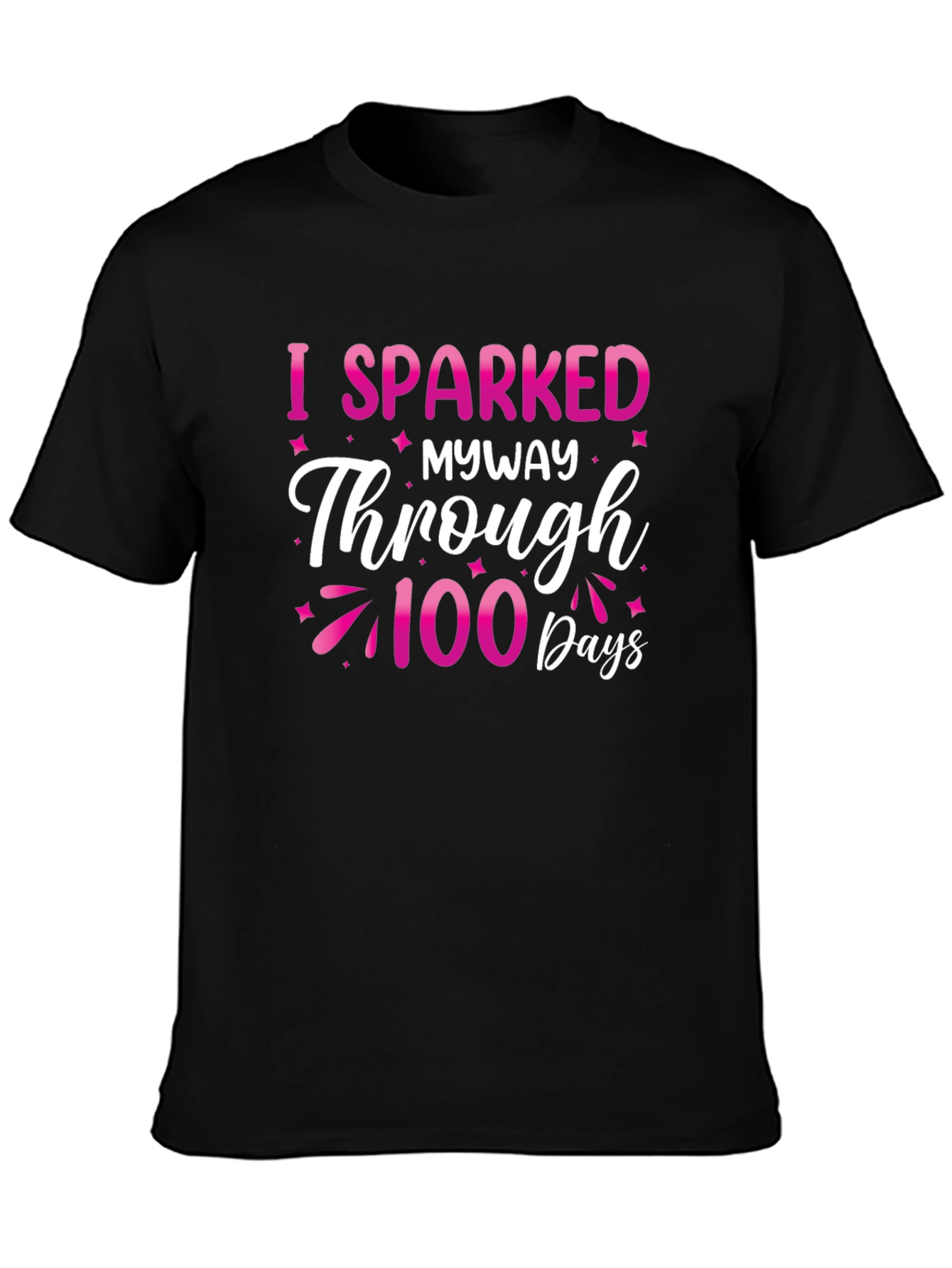 I Sparkled My Way Through 100 Days T-Shirt