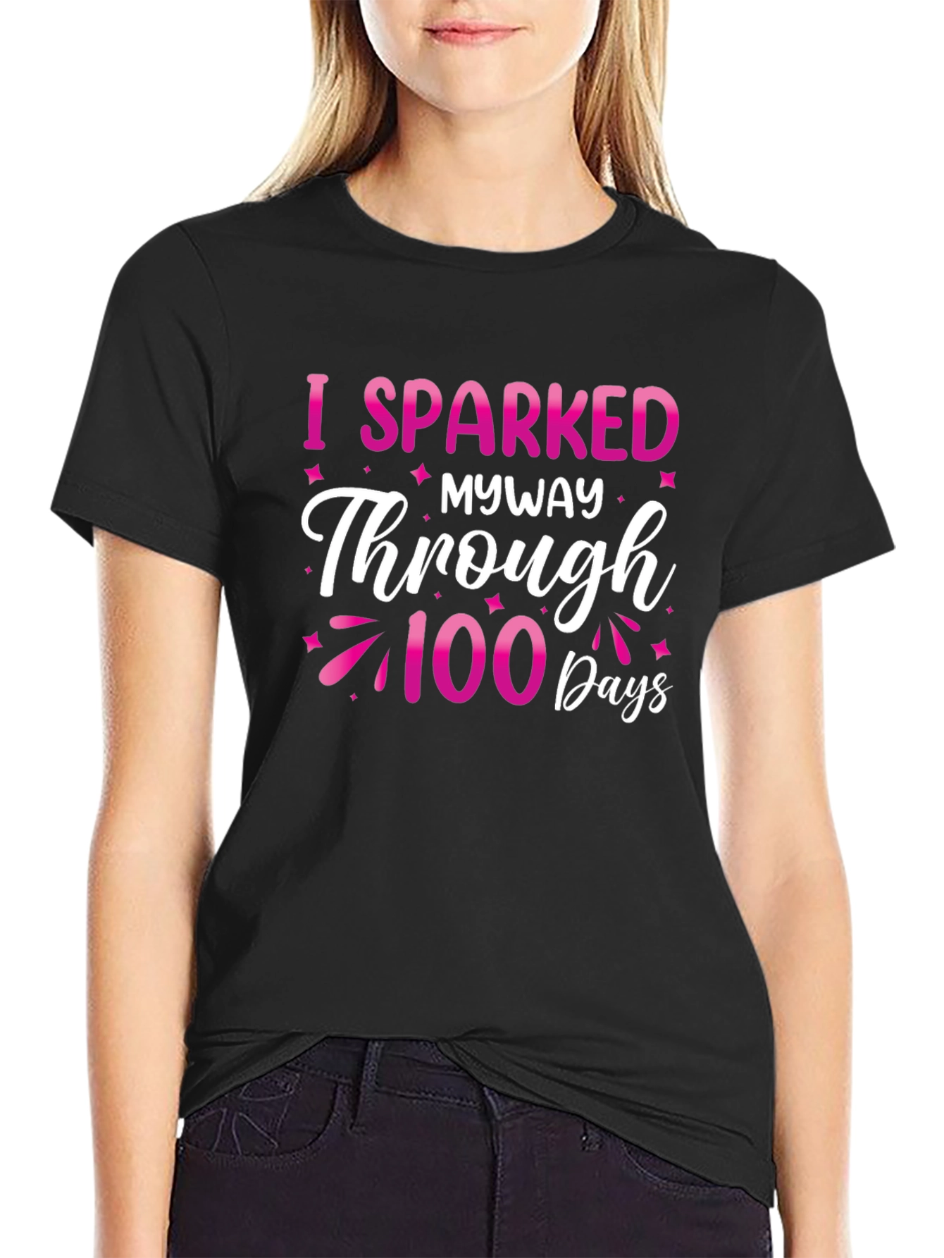 I Sparkled My Way Through 100 Days T-Shirt