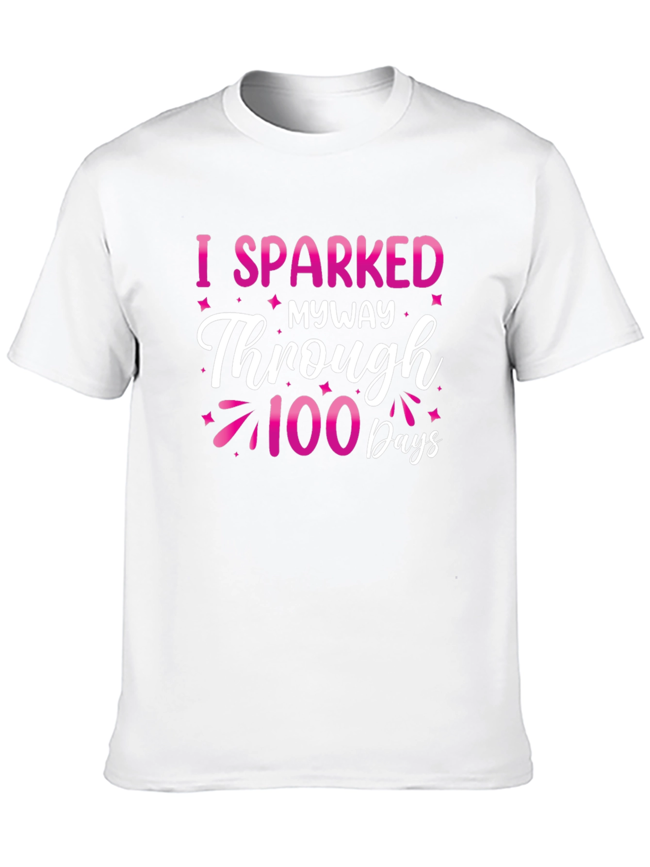 I Sparkled My Way Through 100 Days T-Shirt
