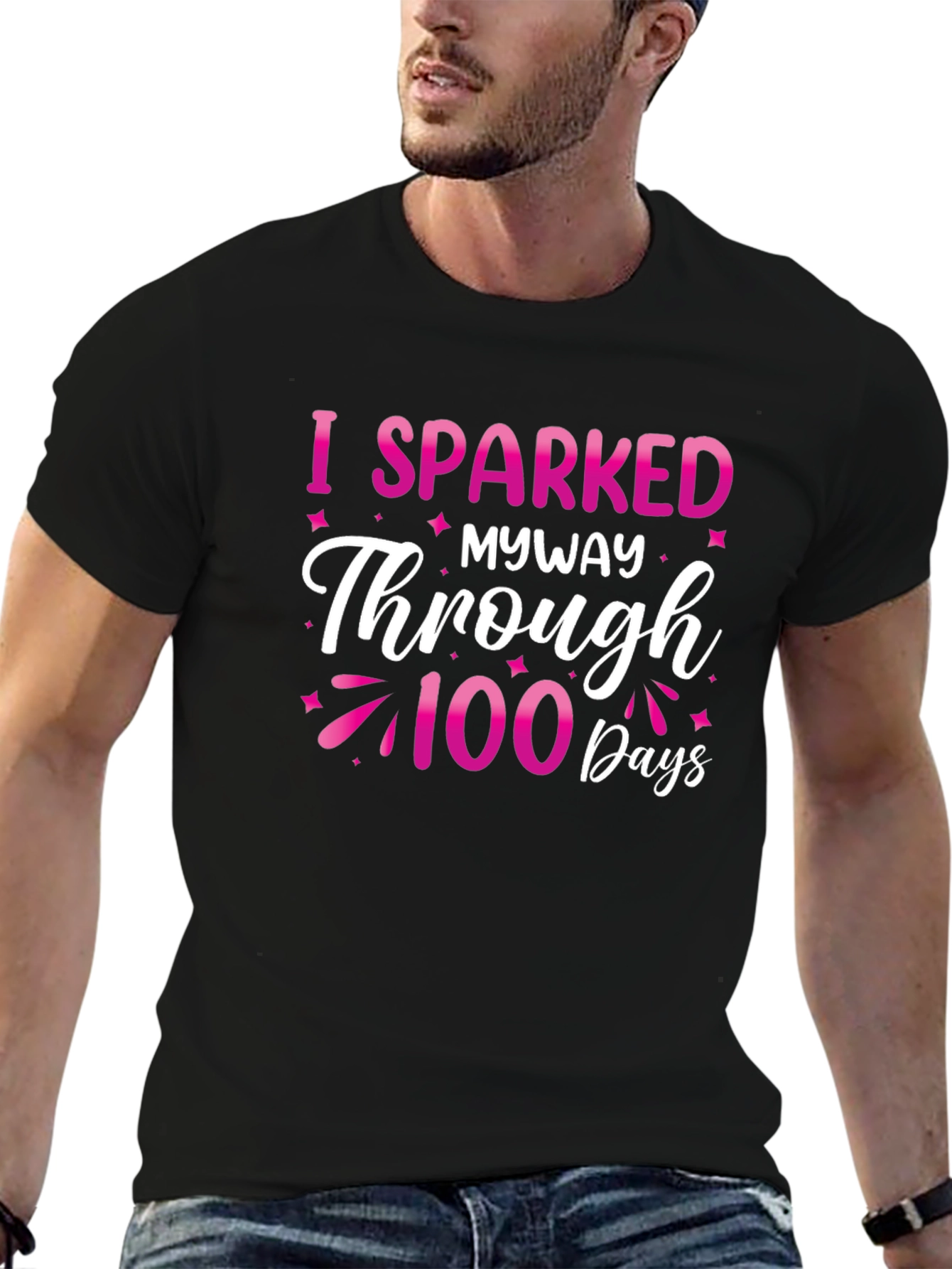 I Sparkled My Way Through 100 Days T-Shirt