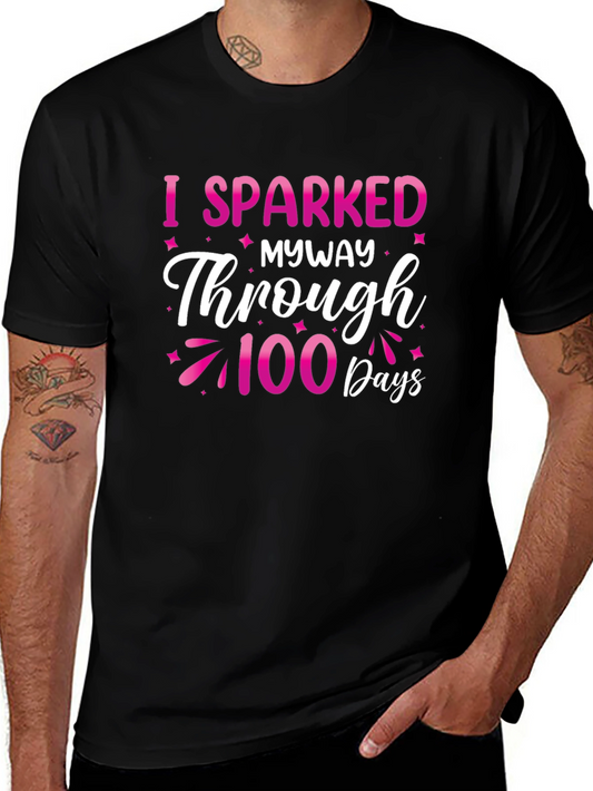 I Sparkled My Way Through 100 Days T-Shirt