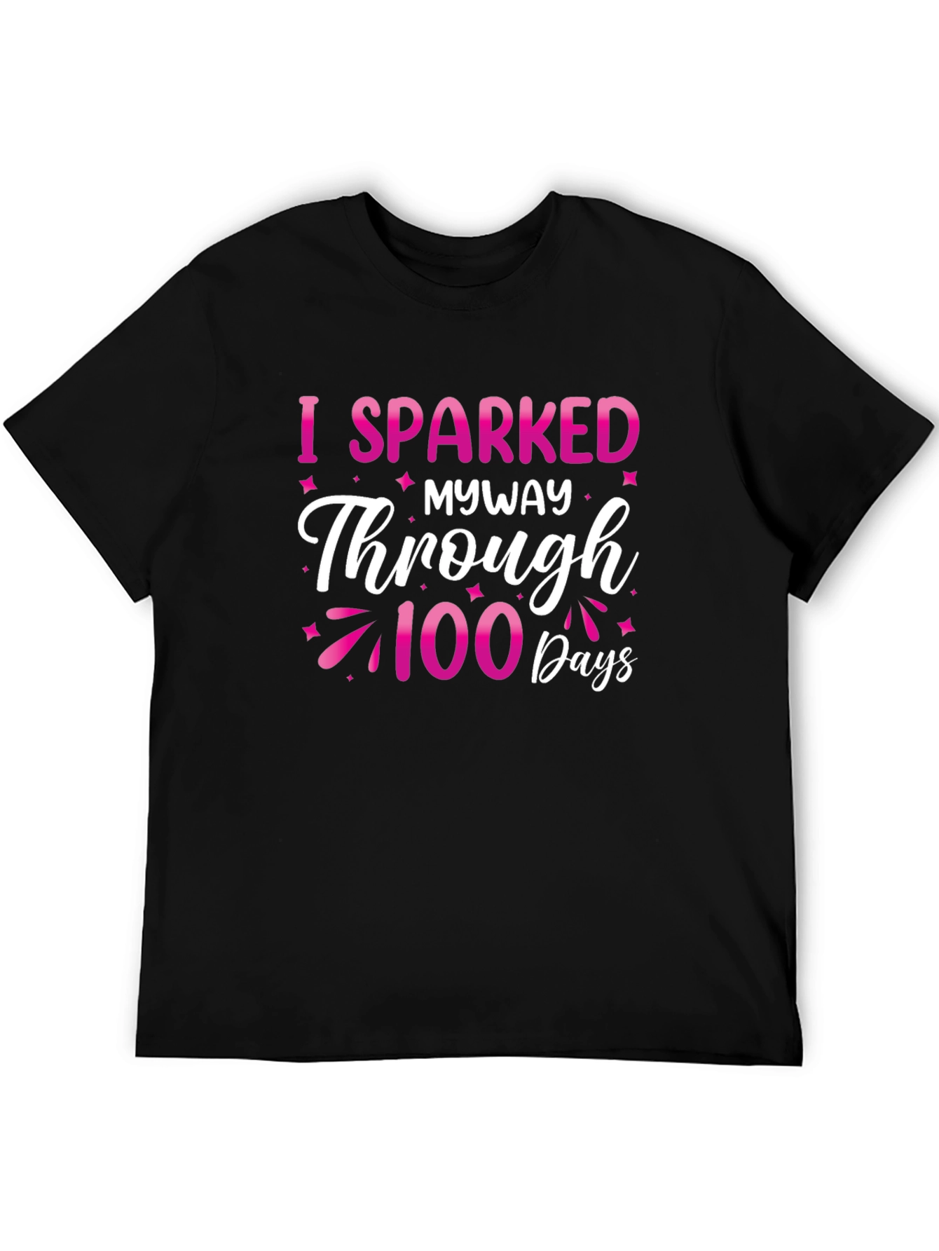 I Sparkled My Way Through 100 Days T-Shirt