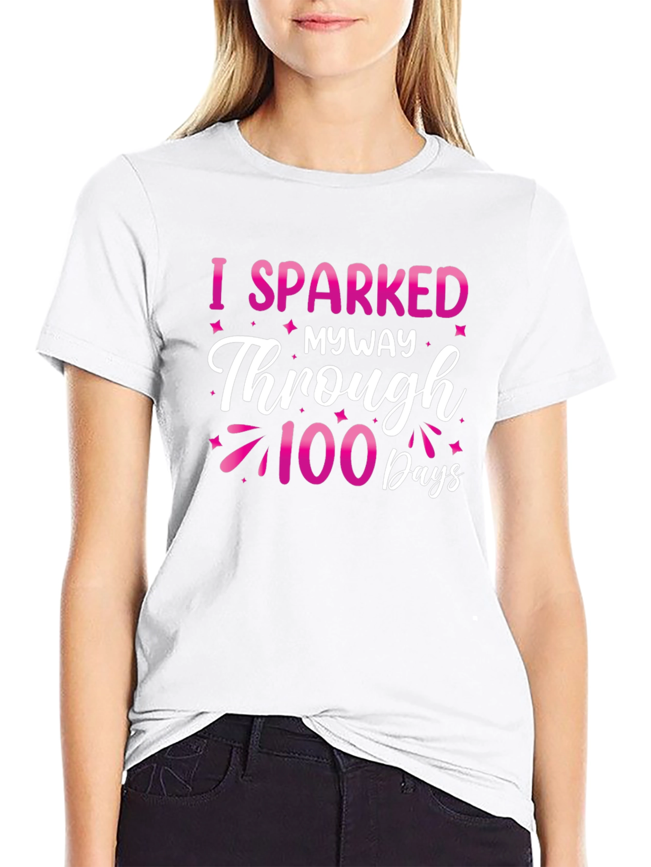 I Sparkled My Way Through 100 Days T-Shirt