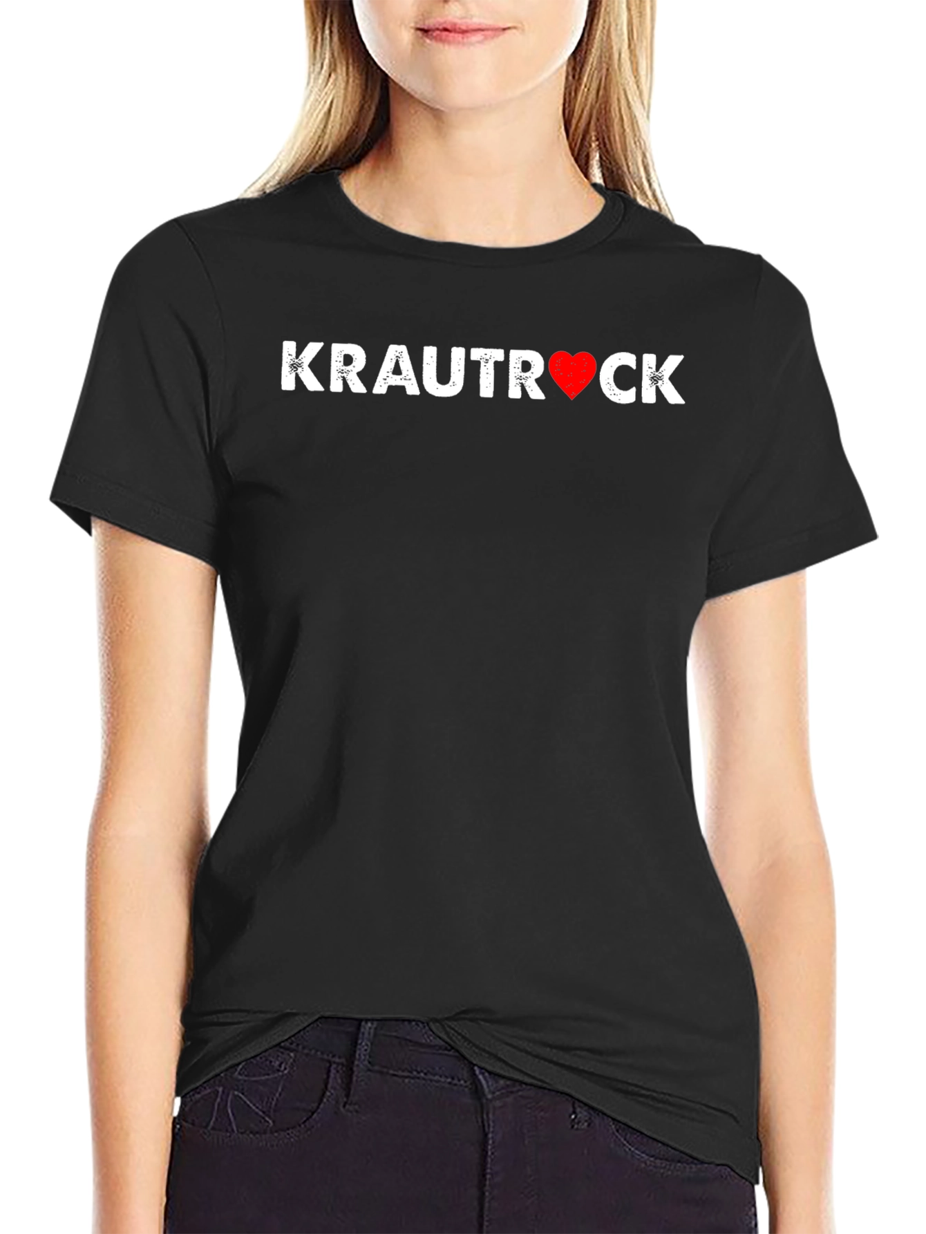 Krautrock Heart T-Shirt - Unique Music Tee