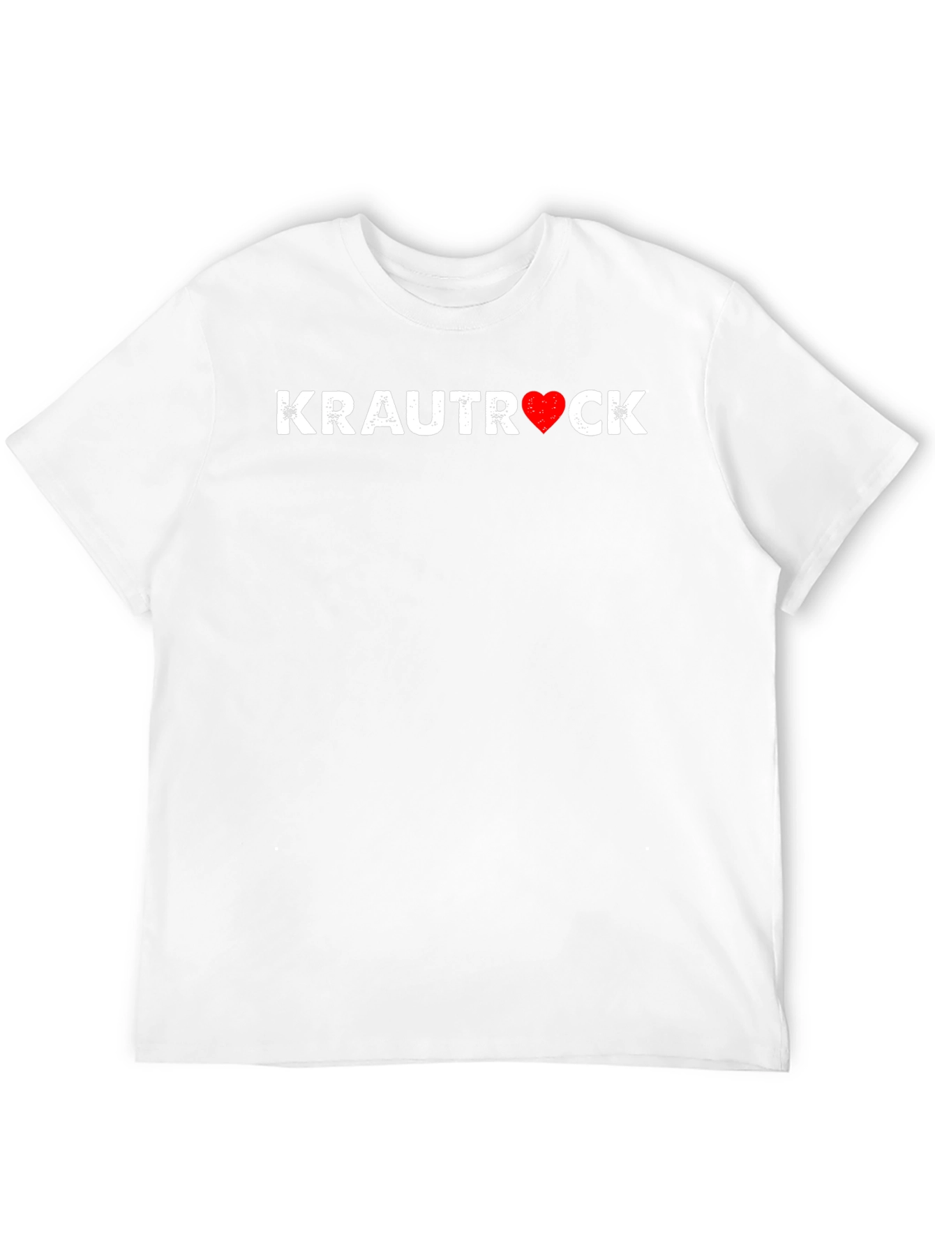 Krautrock Heart T-Shirt - Unique Music Tee