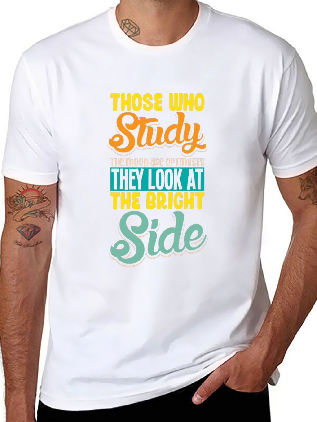 Optimistic Study T-Shirt - Bright Side