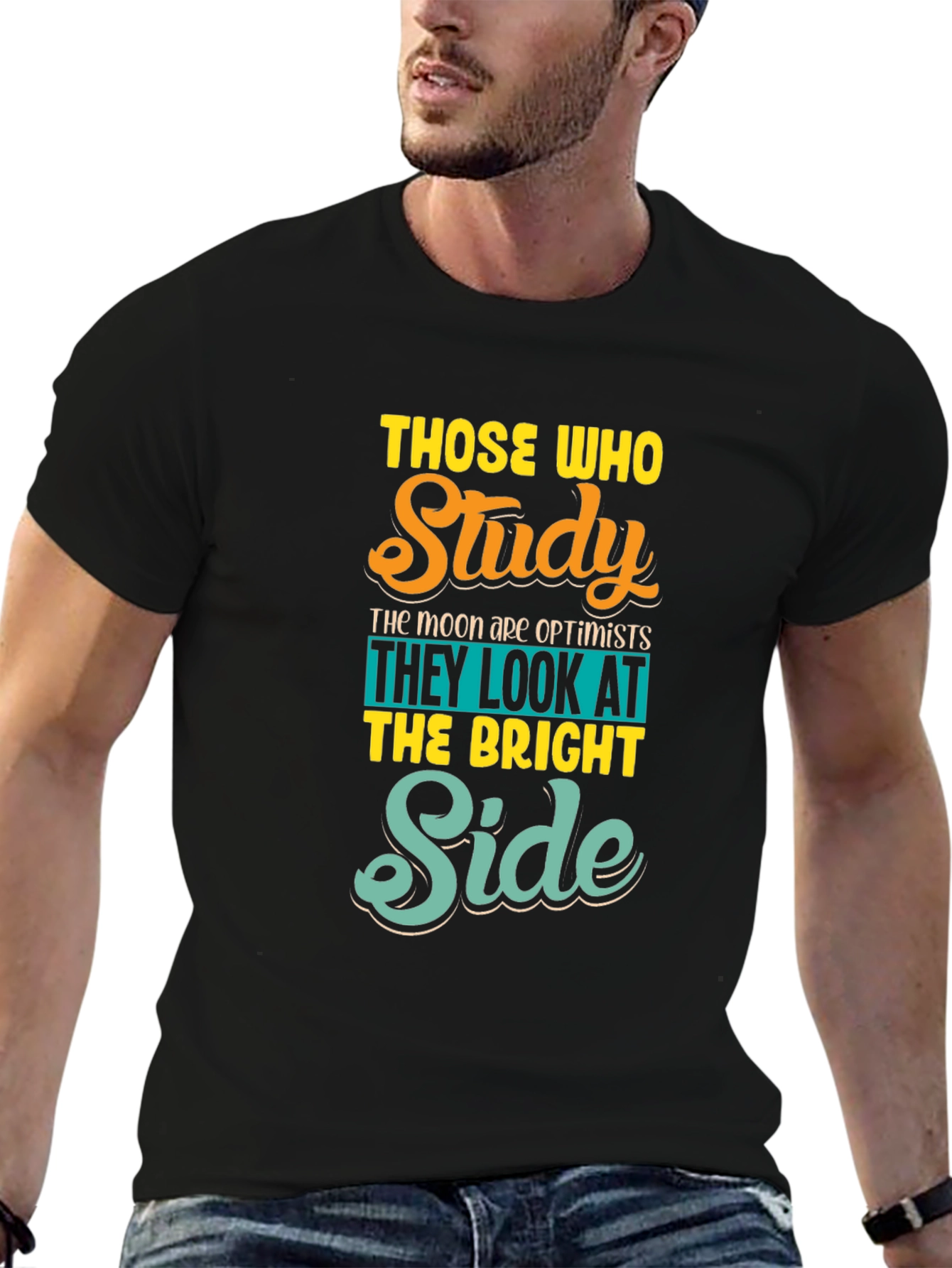 Optimistic Study T-Shirt - Bright Side