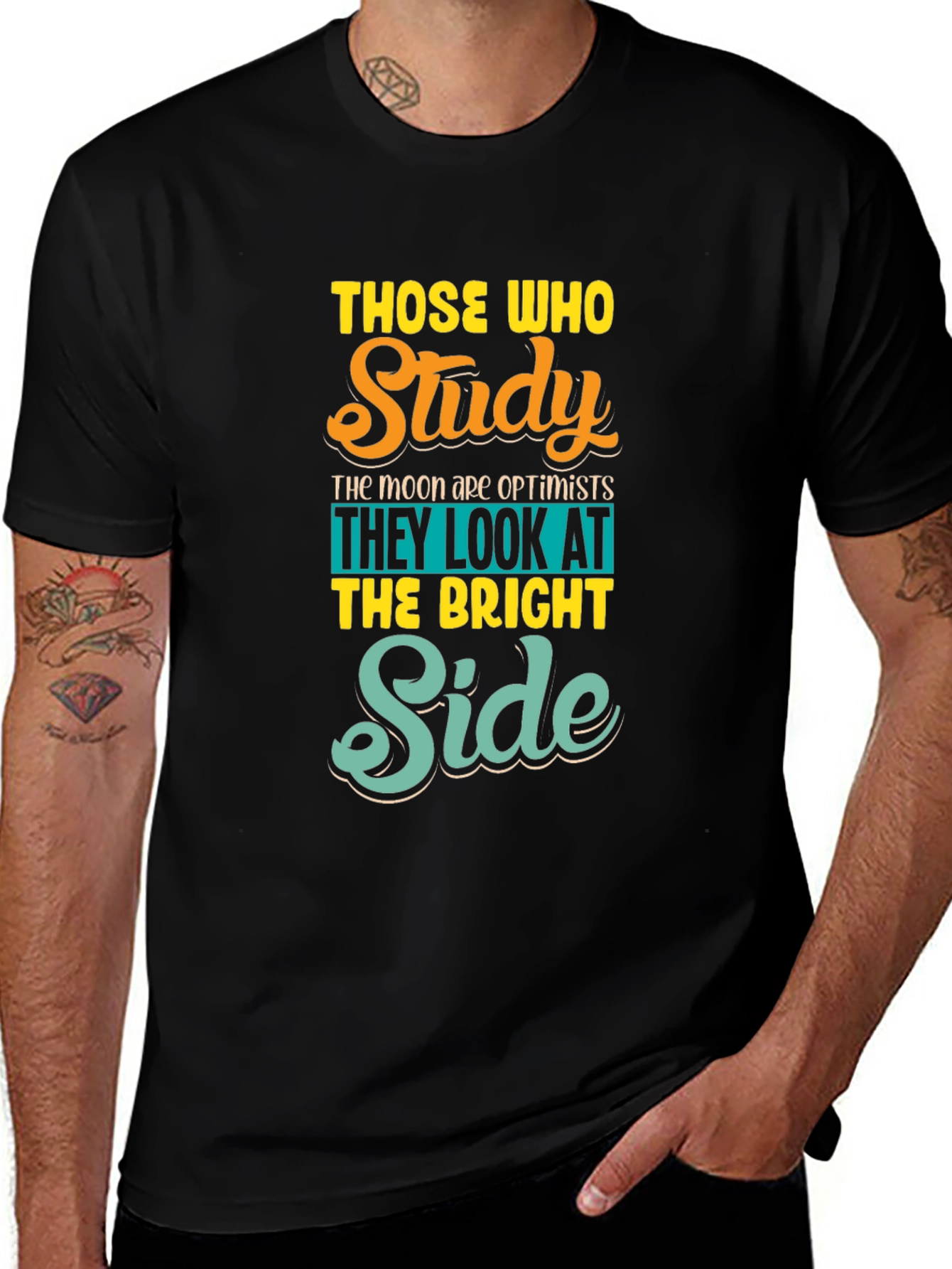 Optimistic Study T-Shirt - Bright Side