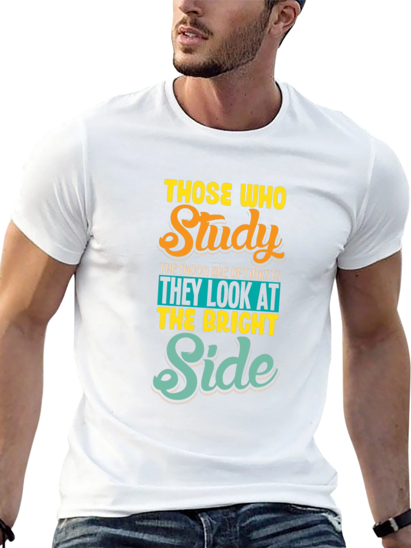 Optimistic Study T-Shirt - Bright Side