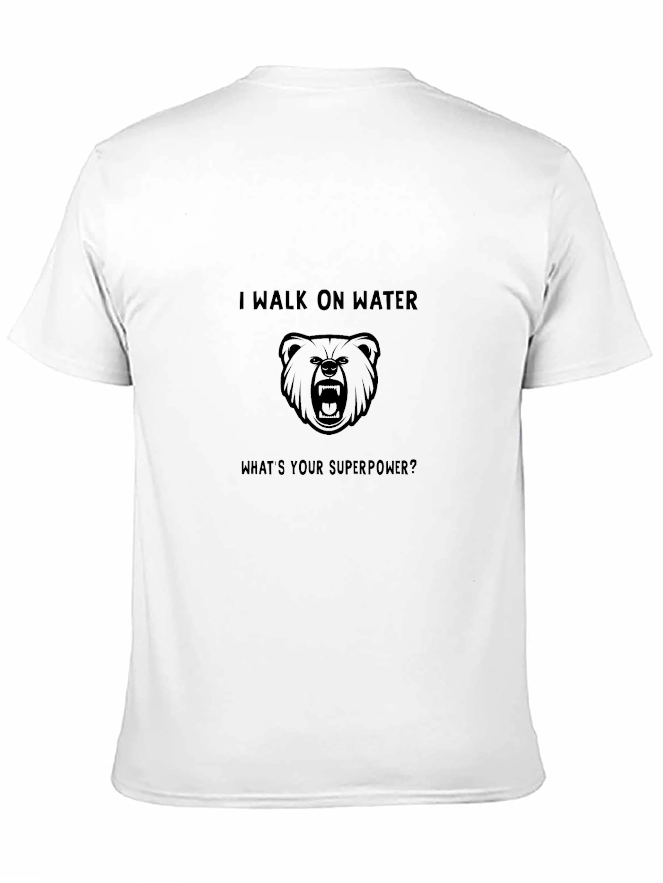 I Walk On Water T-Shirt - Funny Graphic Tee