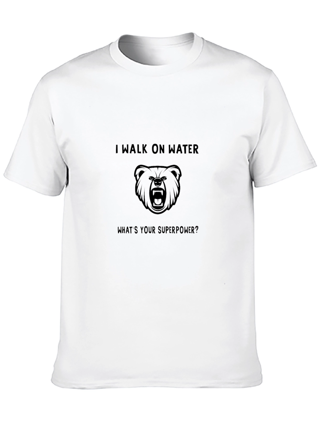 I Walk On Water T-Shirt - Funny Graphic Tee