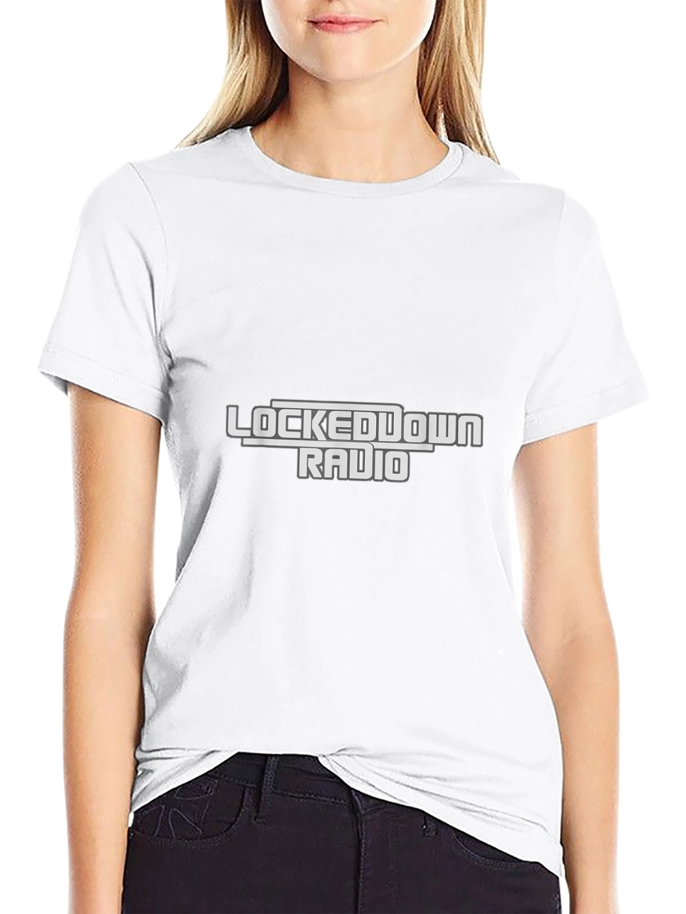 LockedDown Radio Black T-Shirt