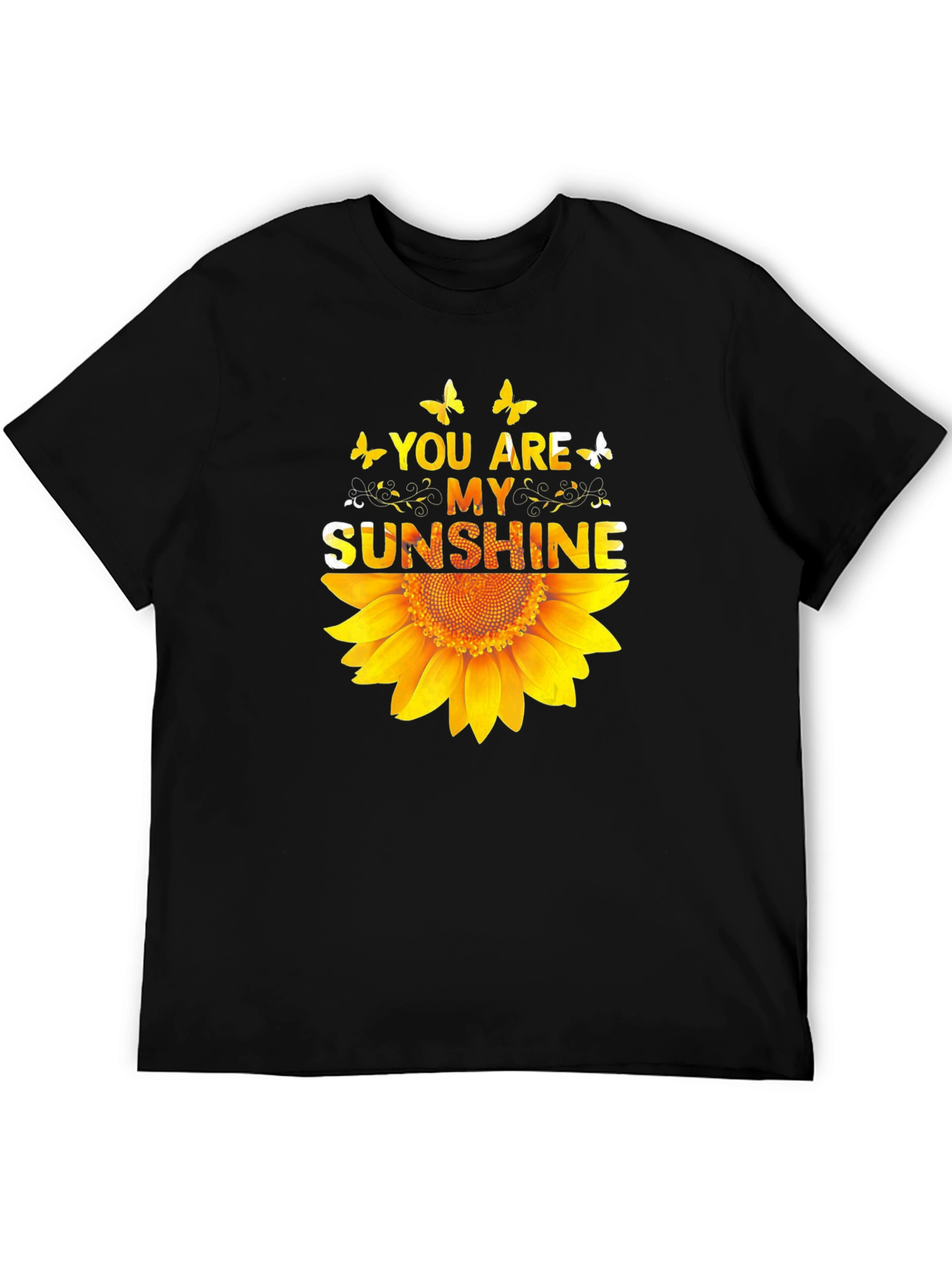 You Are My Sunshine Sunflower Graphic T-Shirt