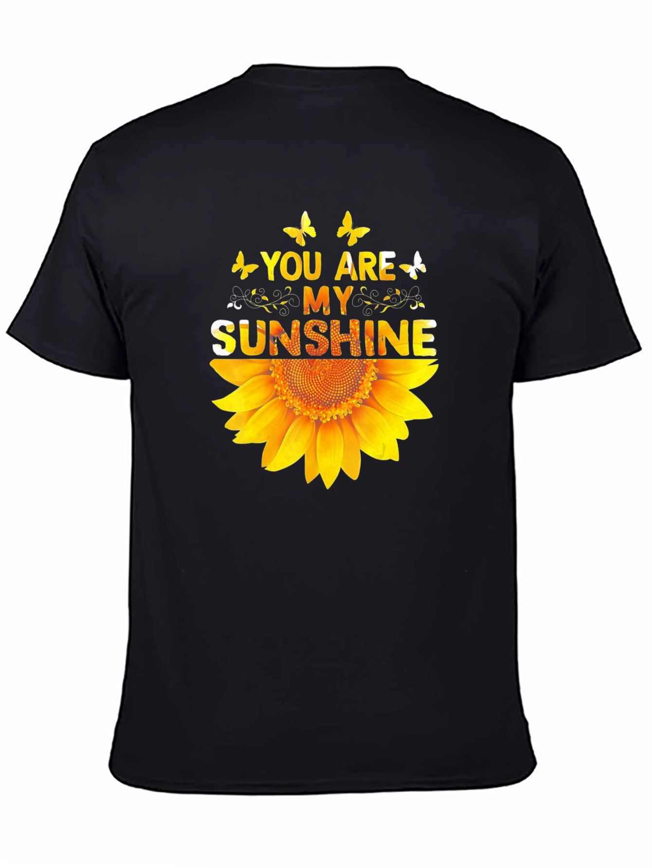 You Are My Sunshine Sunflower Graphic T-Shirt