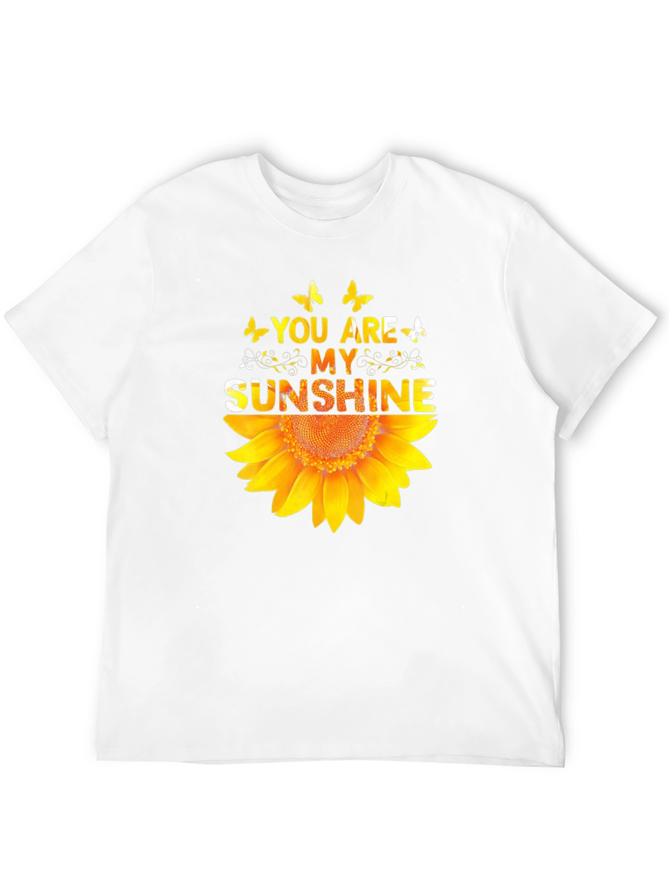 You Are My Sunshine Sunflower Graphic T-Shirt
