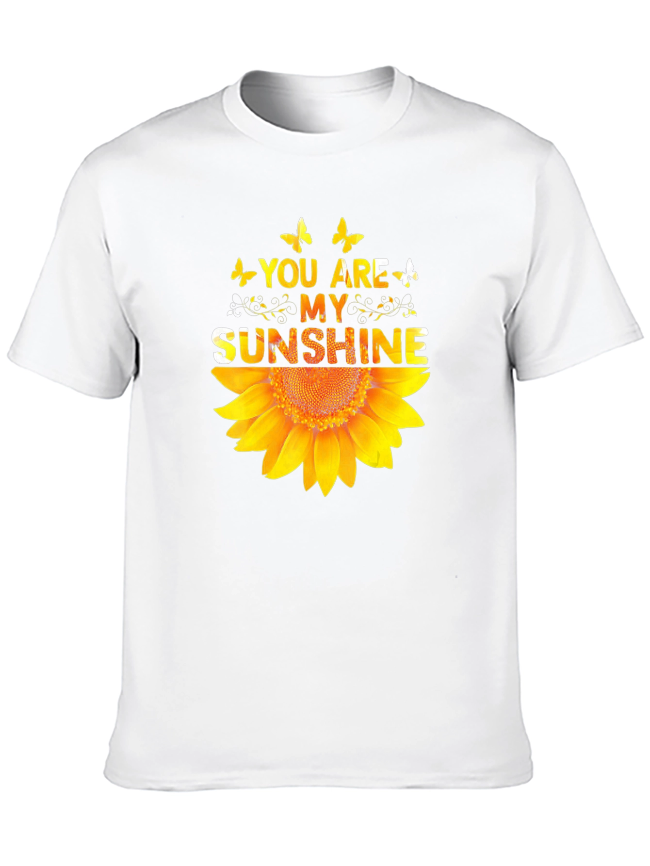 You Are My Sunshine Sunflower Graphic T-Shirt