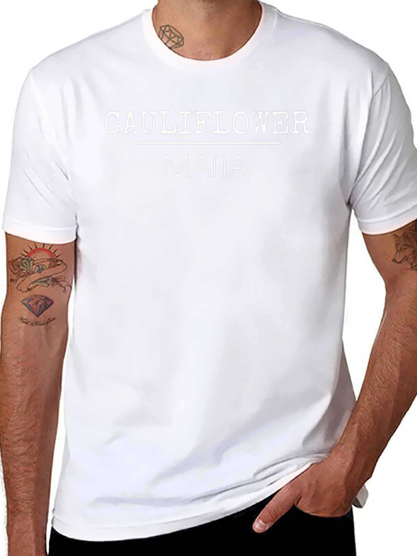 Cauliflower Mafia Graphic Tee - Black