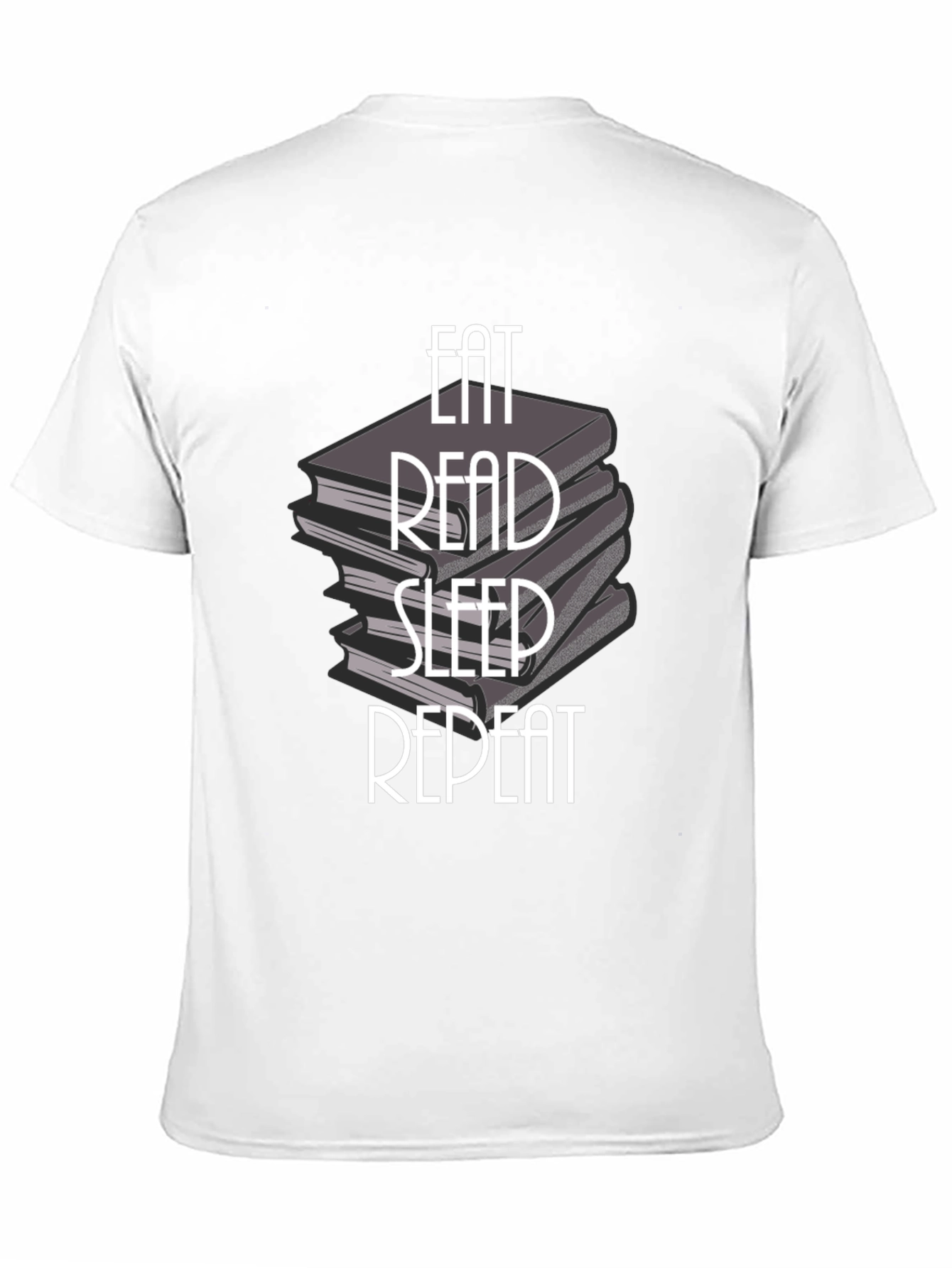 Eat Read Sleep Repeat T-Shirt - Book Lover Tee