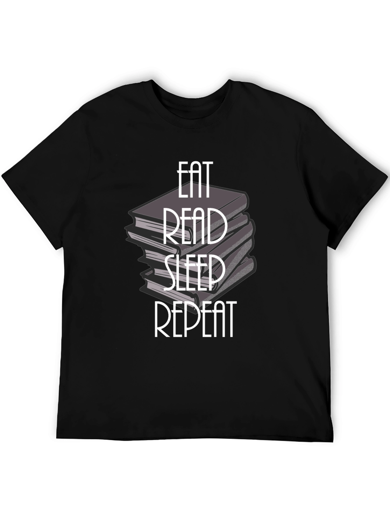 Eat Read Sleep Repeat T-Shirt - Book Lover Tee