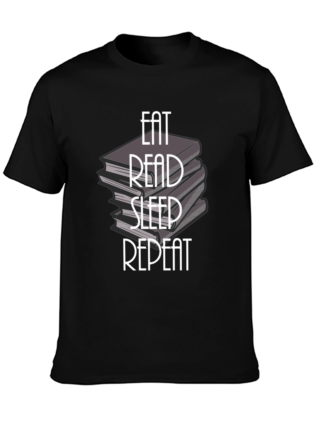 Eat Read Sleep Repeat T-Shirt - Book Lover Tee