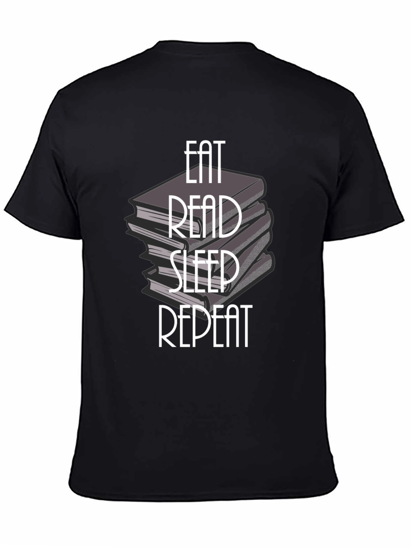 Eat Read Sleep Repeat T-Shirt - Book Lover Tee
