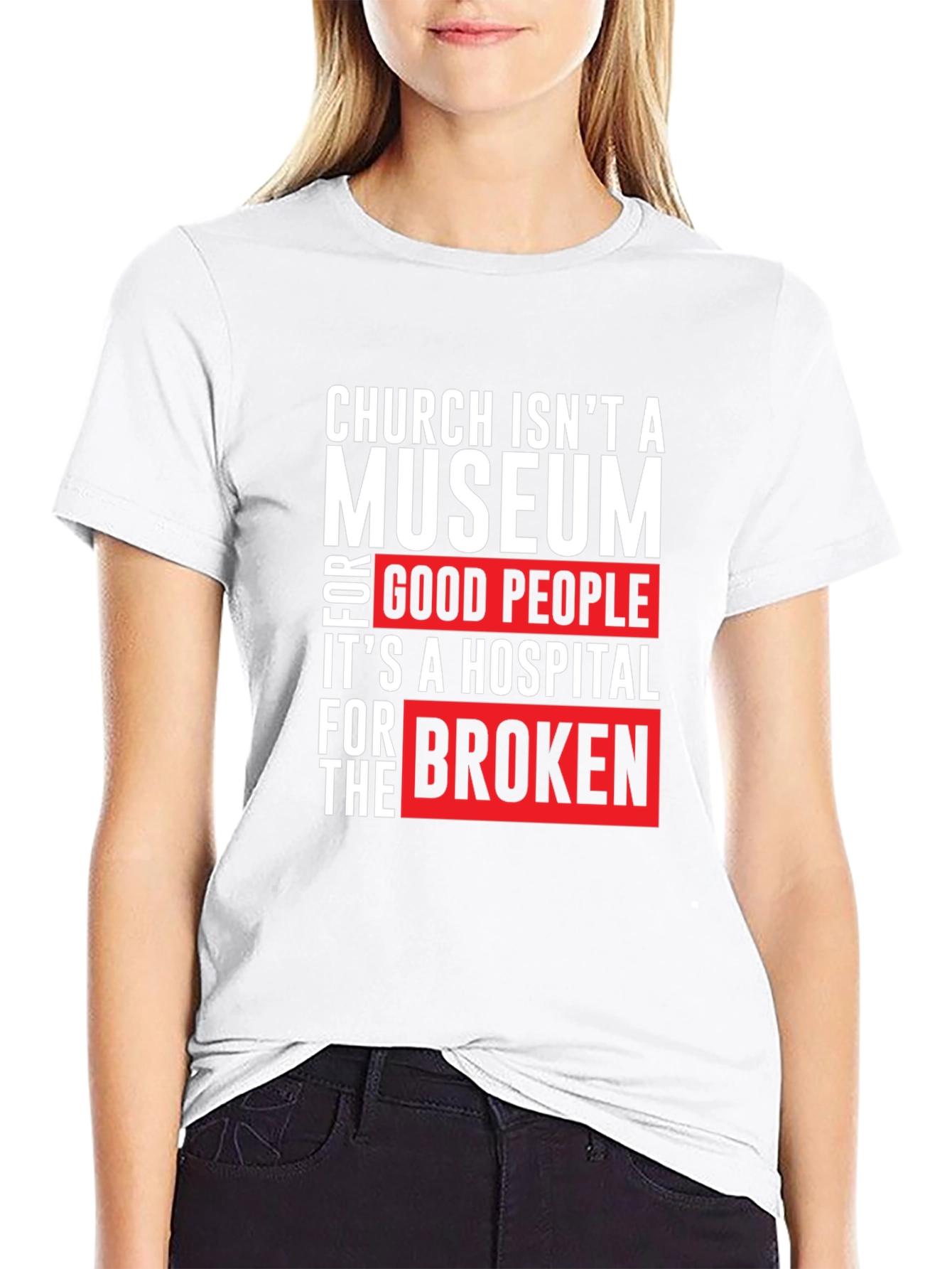 Church Isnt a Museum Graphic T-Shirt